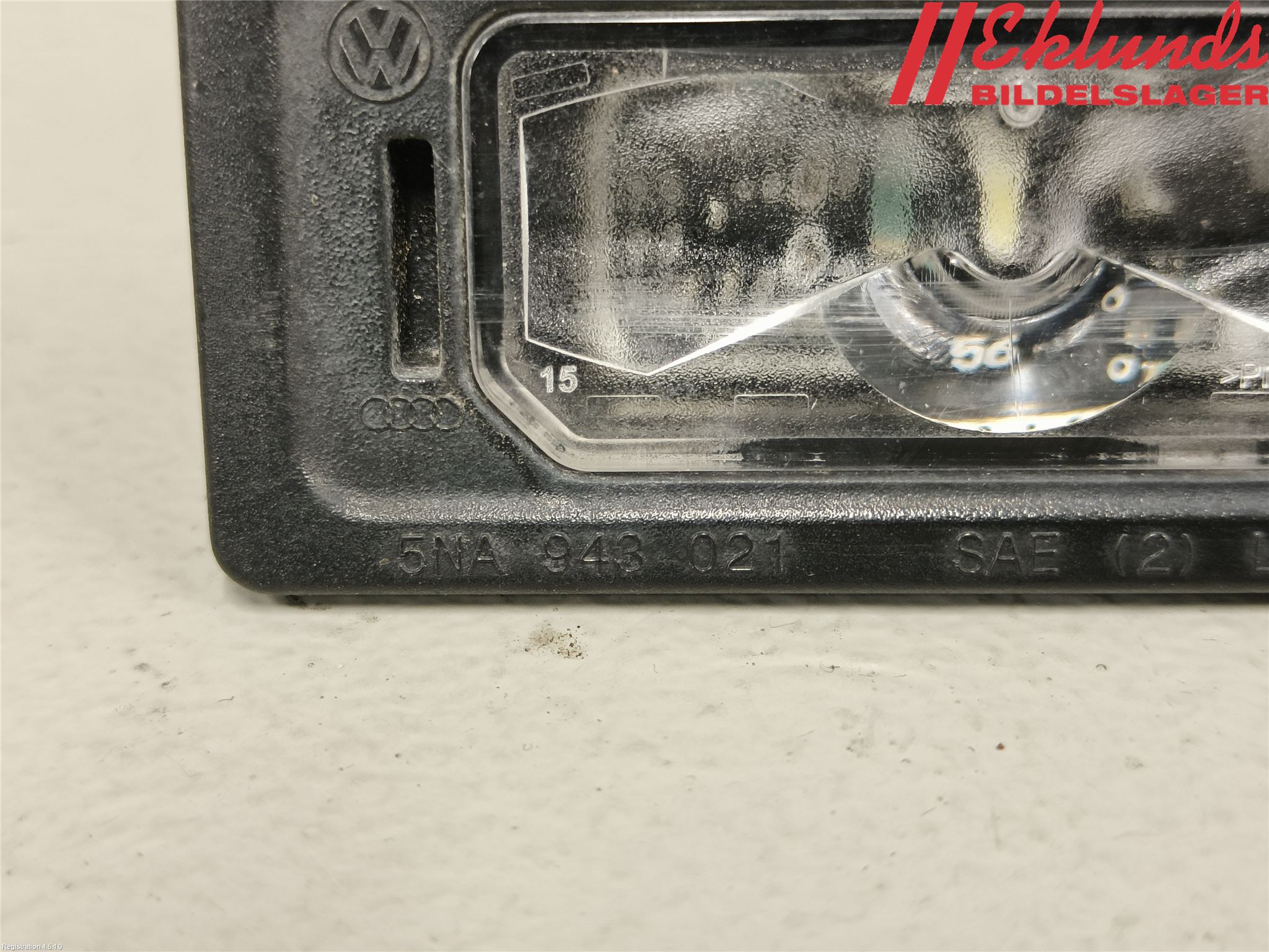 Audi A6/S6 4G 11-18 Skylt Belysning