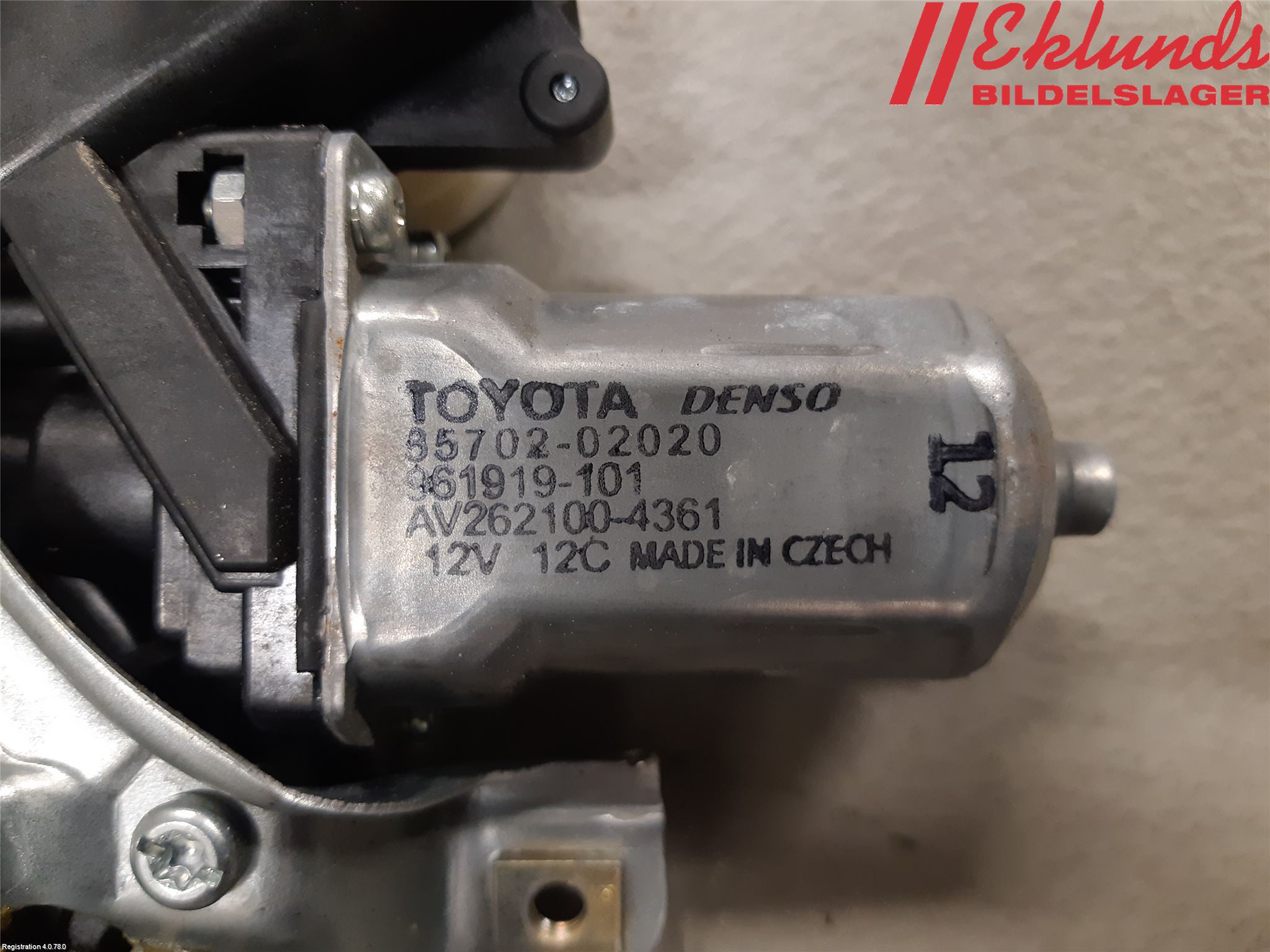 Toyota YARIS XP130 15-20 Fönsterhiss El Kompl