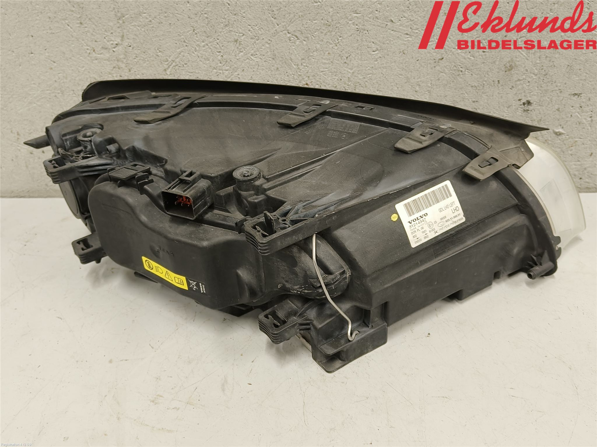 Volvo V70 08-13 Strålkastare Vänster