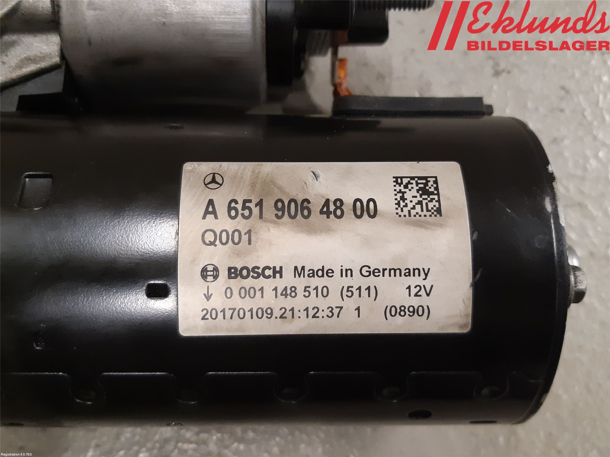 Mercedes-Benz MB GLC-KLASS (X253/C253) 15-22 Startmotor Diesel