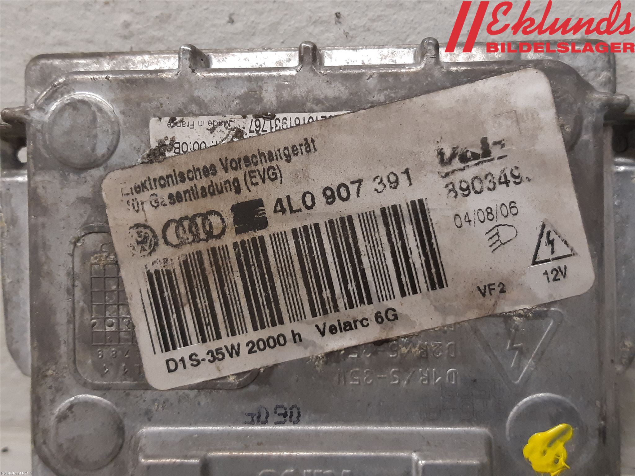 Audi Q7/SQ7 Styrenhet Strålkastare