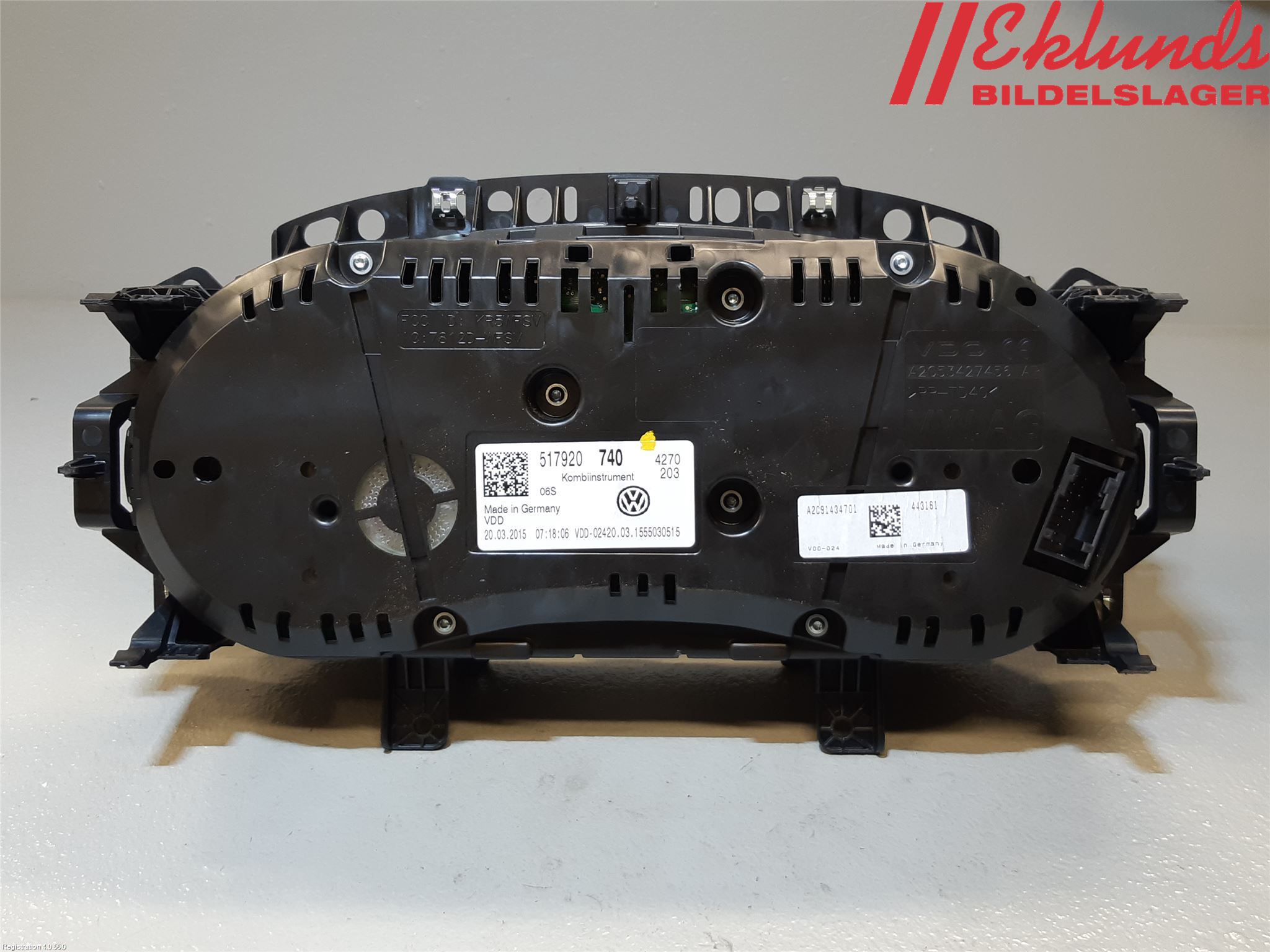 Volkswagen VW GOLF SPORTSVAN 15-20 Instrument Komb