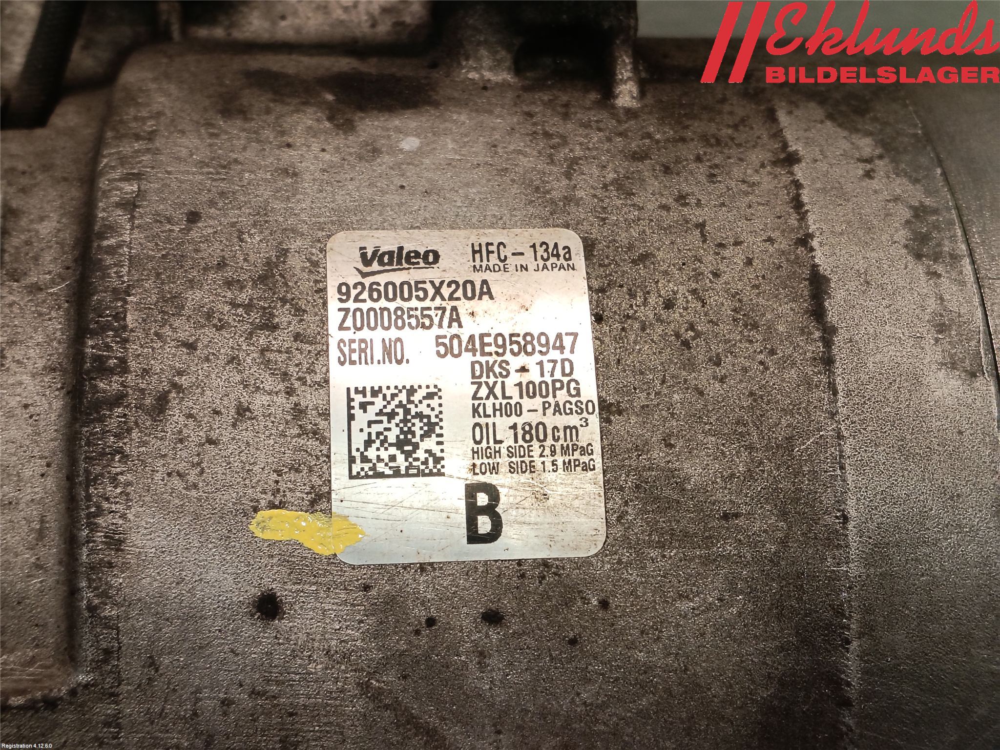 Nissan NAVARA 05-16 Ac Kompressor