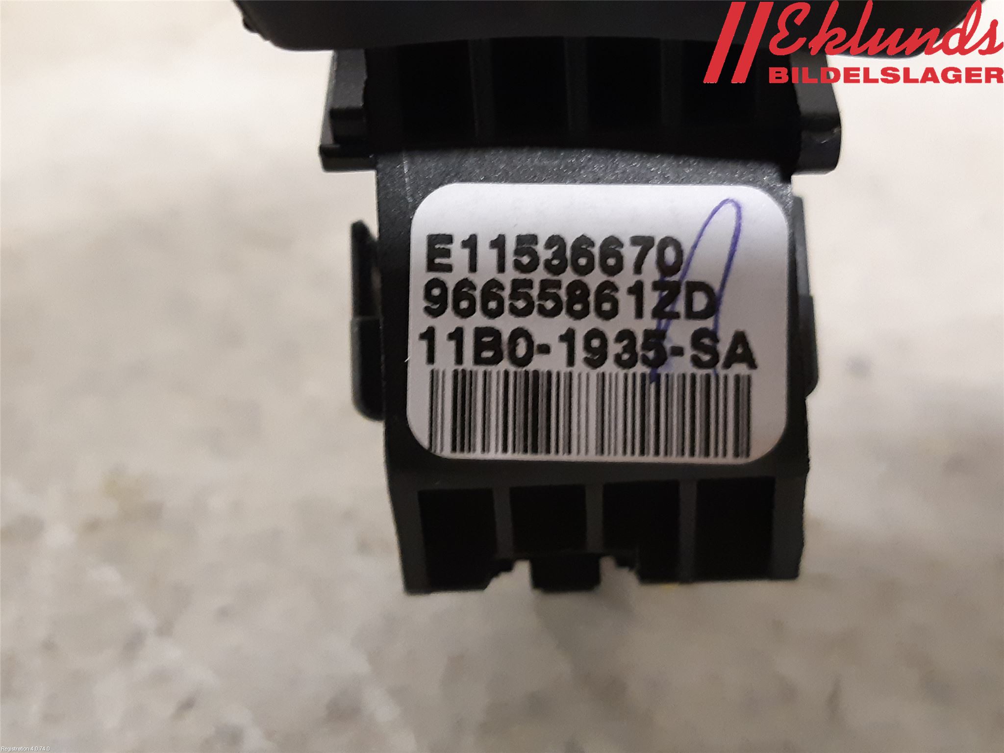 Citroen BERLINGO/E-BERLINGO 19- Strömställar Farthållhuvud