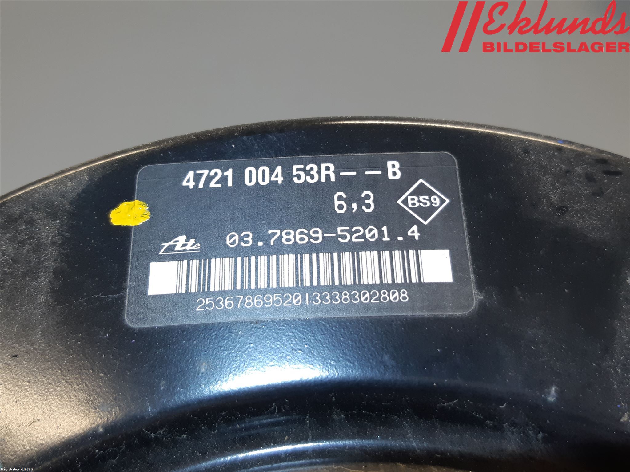 Opel MOVANO B 10-22 Bromsservo