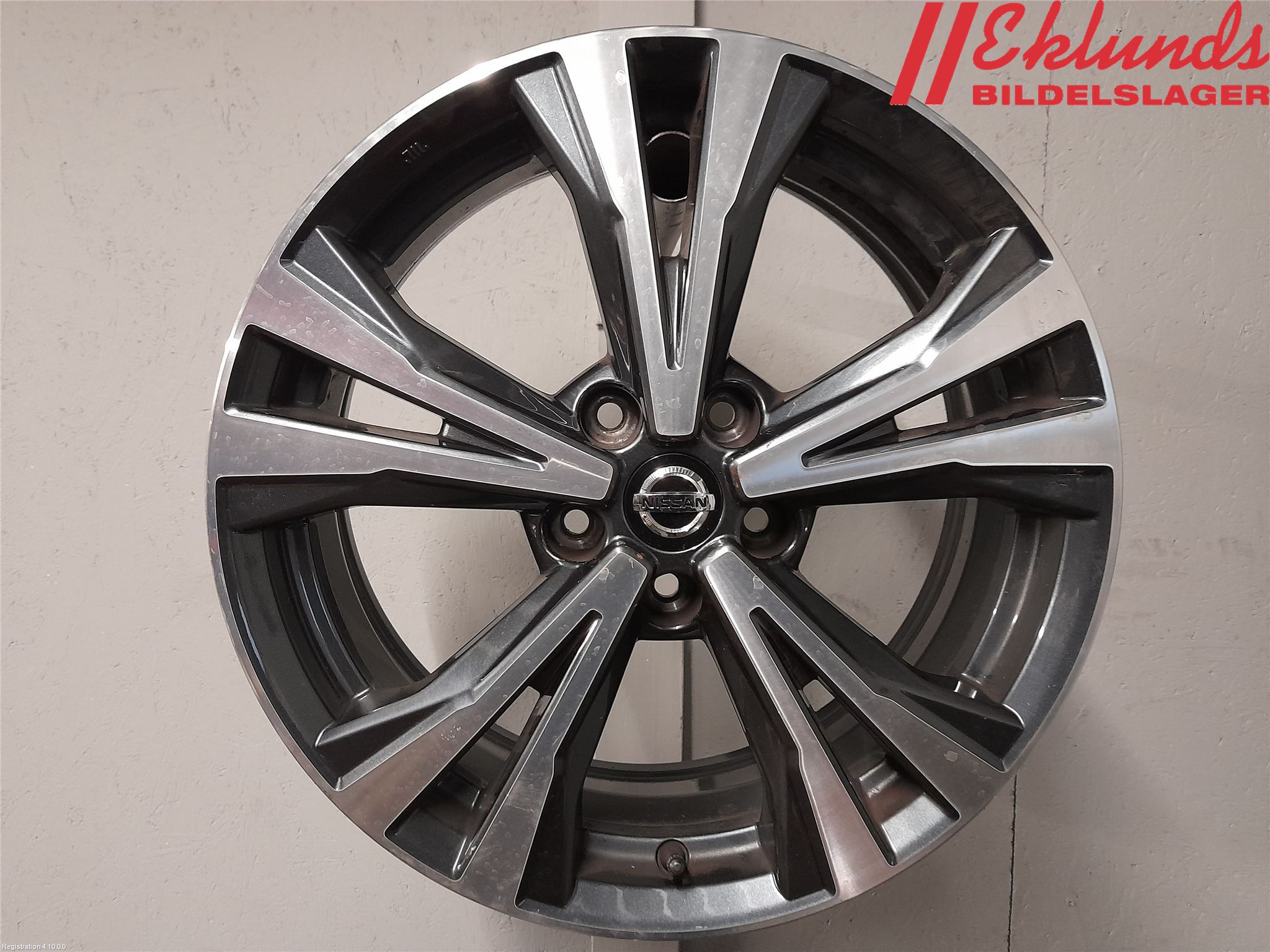 Nissan QASHQAI 17-21 Fälgsats Aluminium