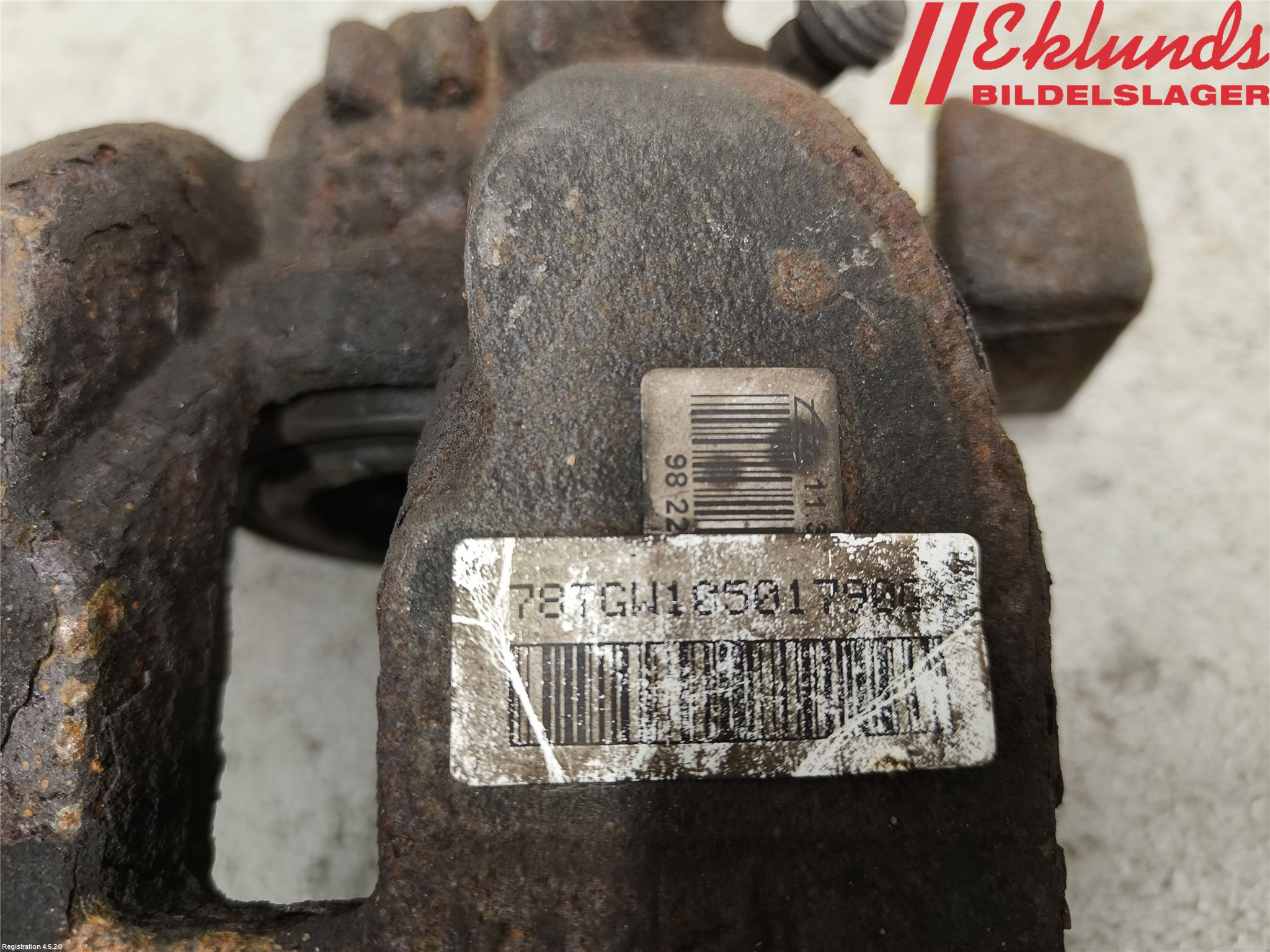 Peugeot 3008 17-24 Bromsok Fram Vänster