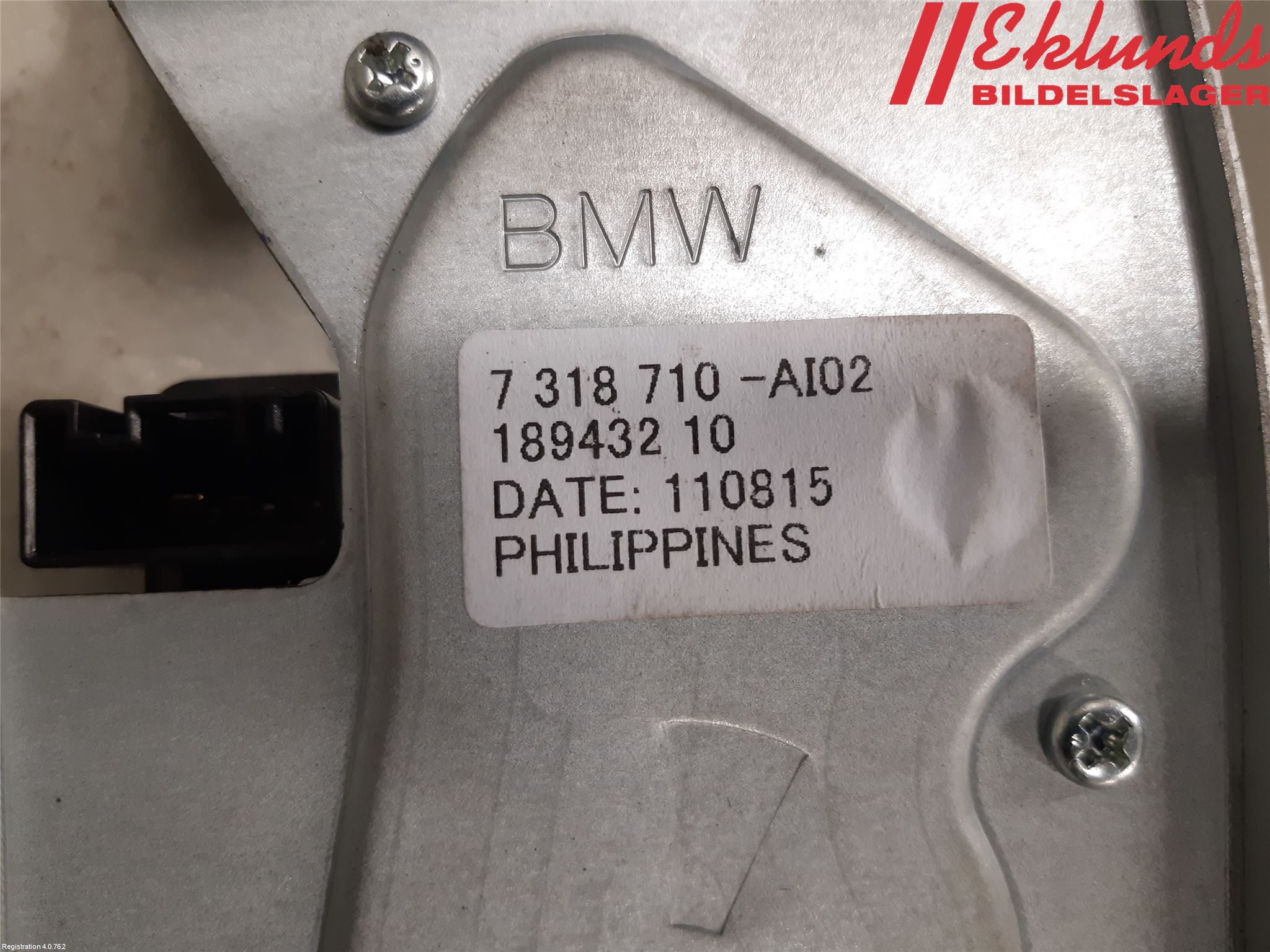 BMW X5 F15 13-18 Torkarmotor Baklucka