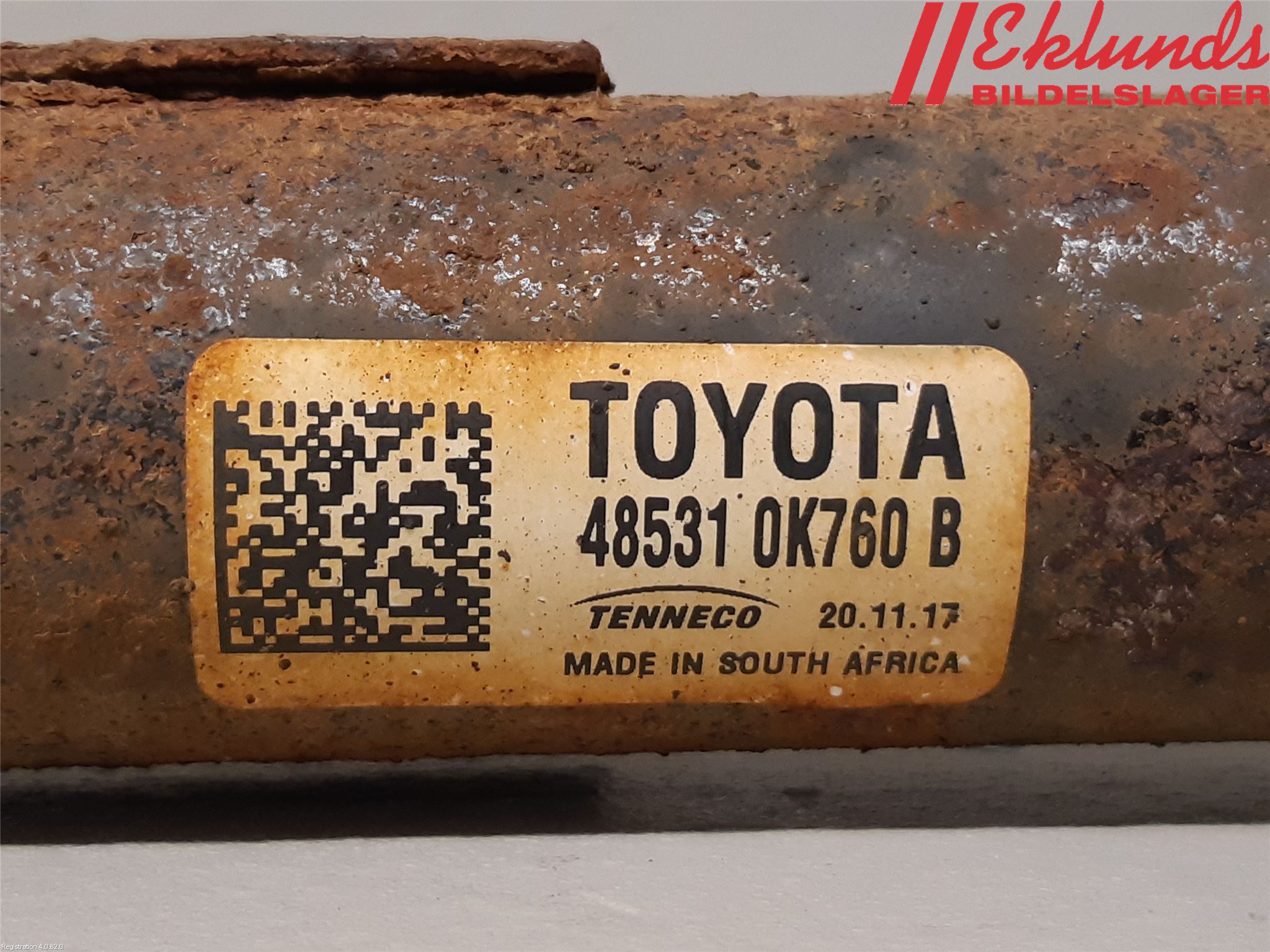 Toyota HILUX 16- Stötdämpare Bak