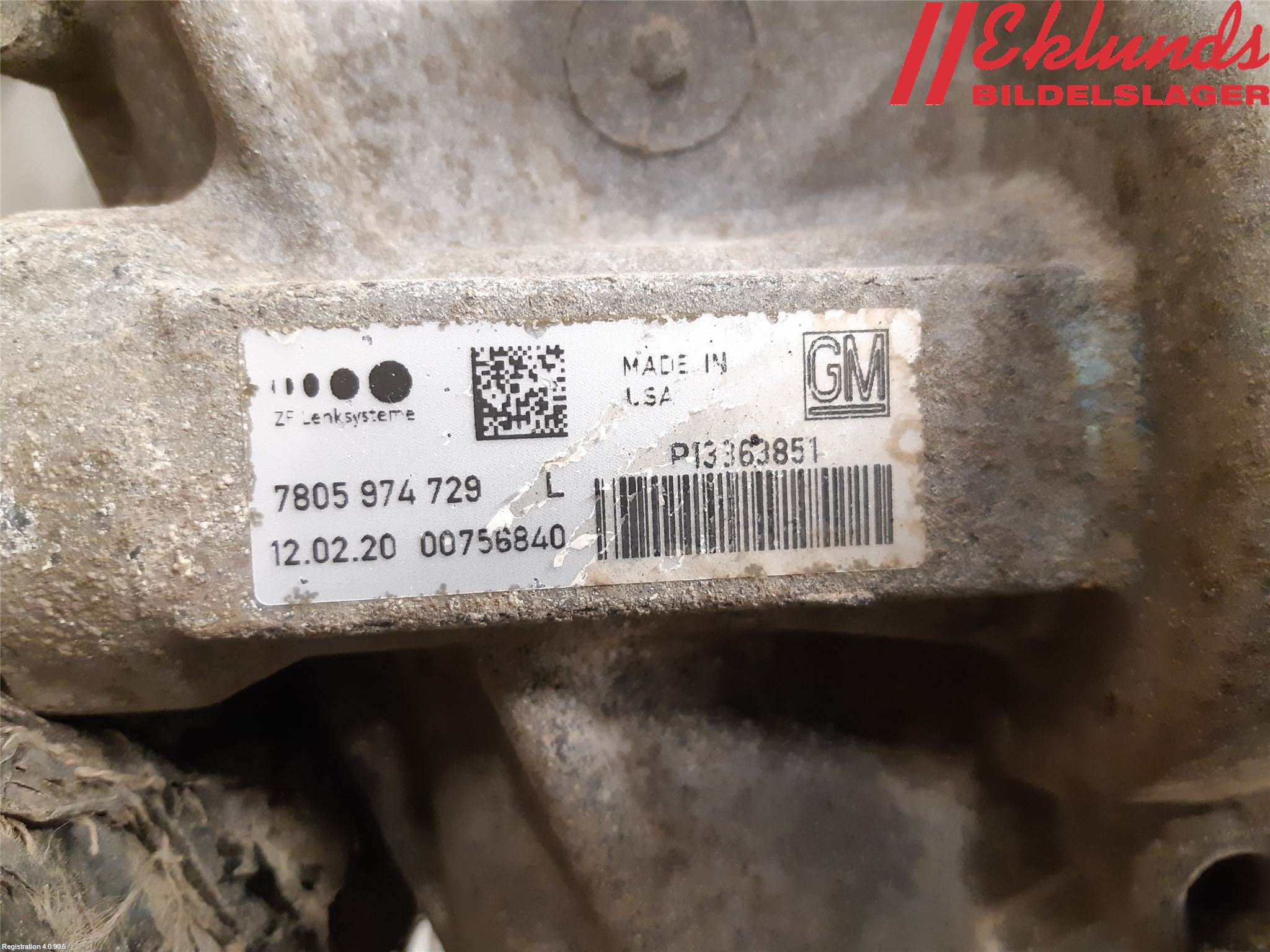 Opel AMPERA 12-16 Styrväxel Servo -Snäcka