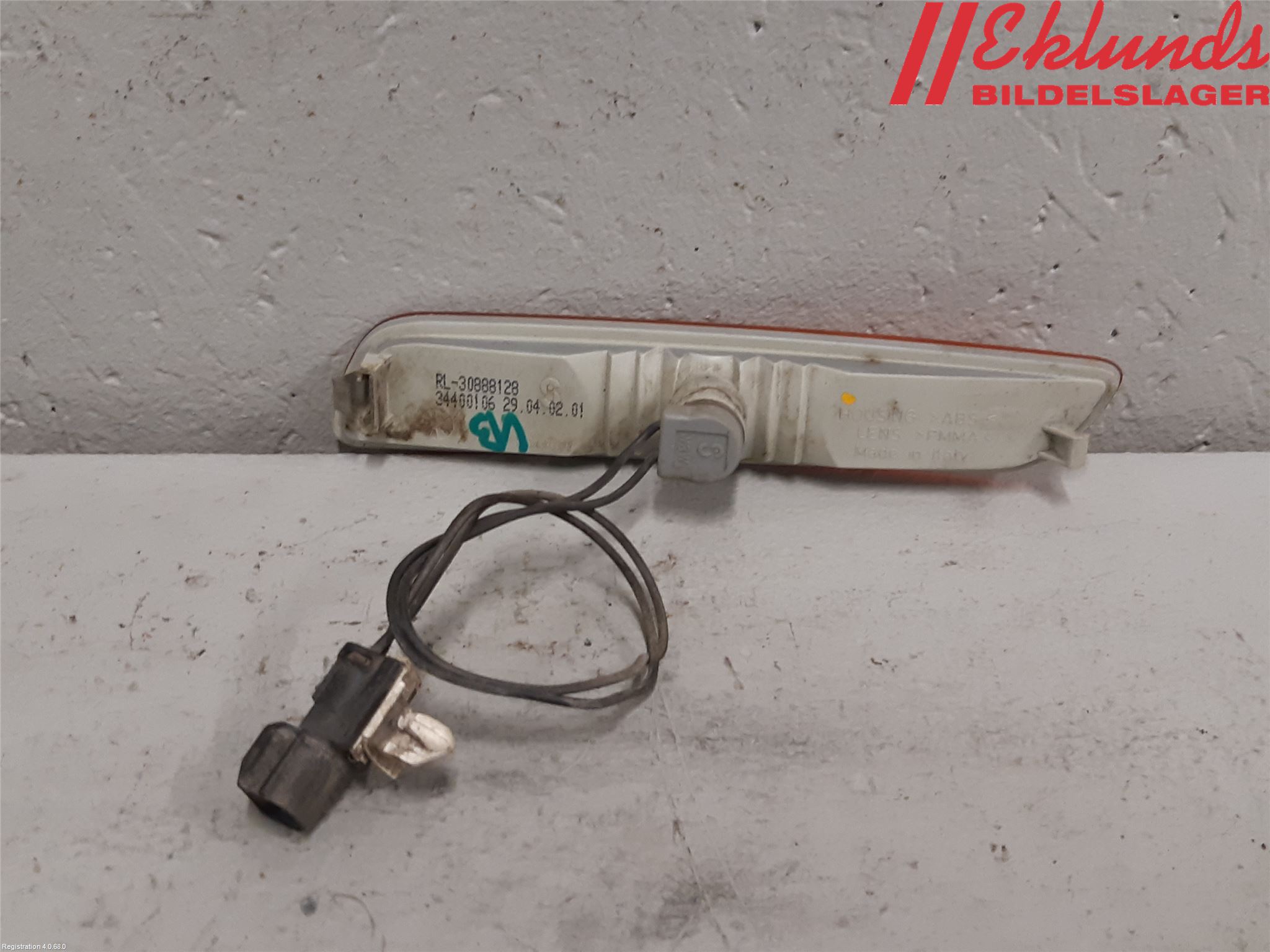 Volvo S40/V40    96-04 Positionsljus Bak Vä