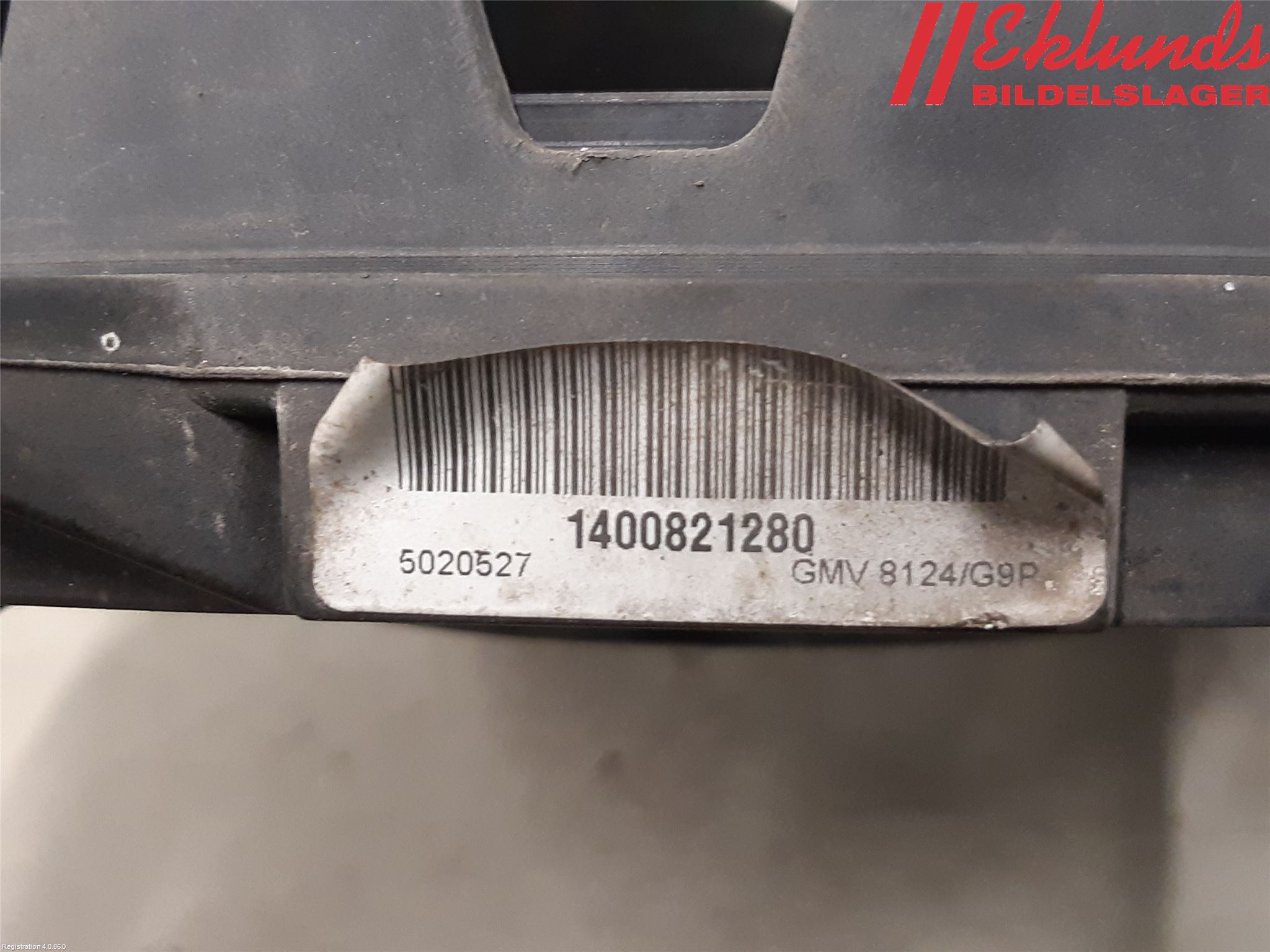 Citroen JUMPY 07-16 Kylfläkt El