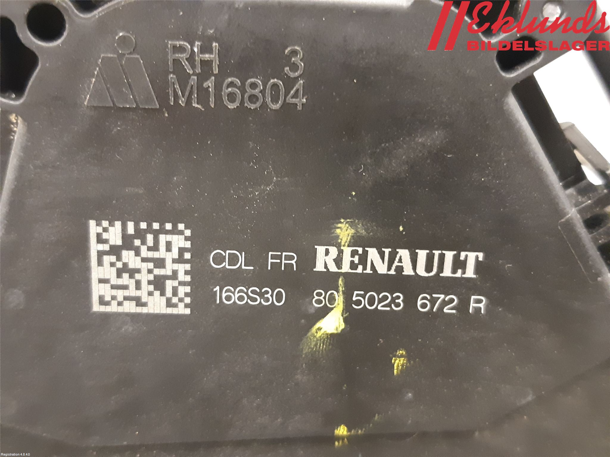 Renault KANGOO/E-TECH 21- Låskista-Dörrlås