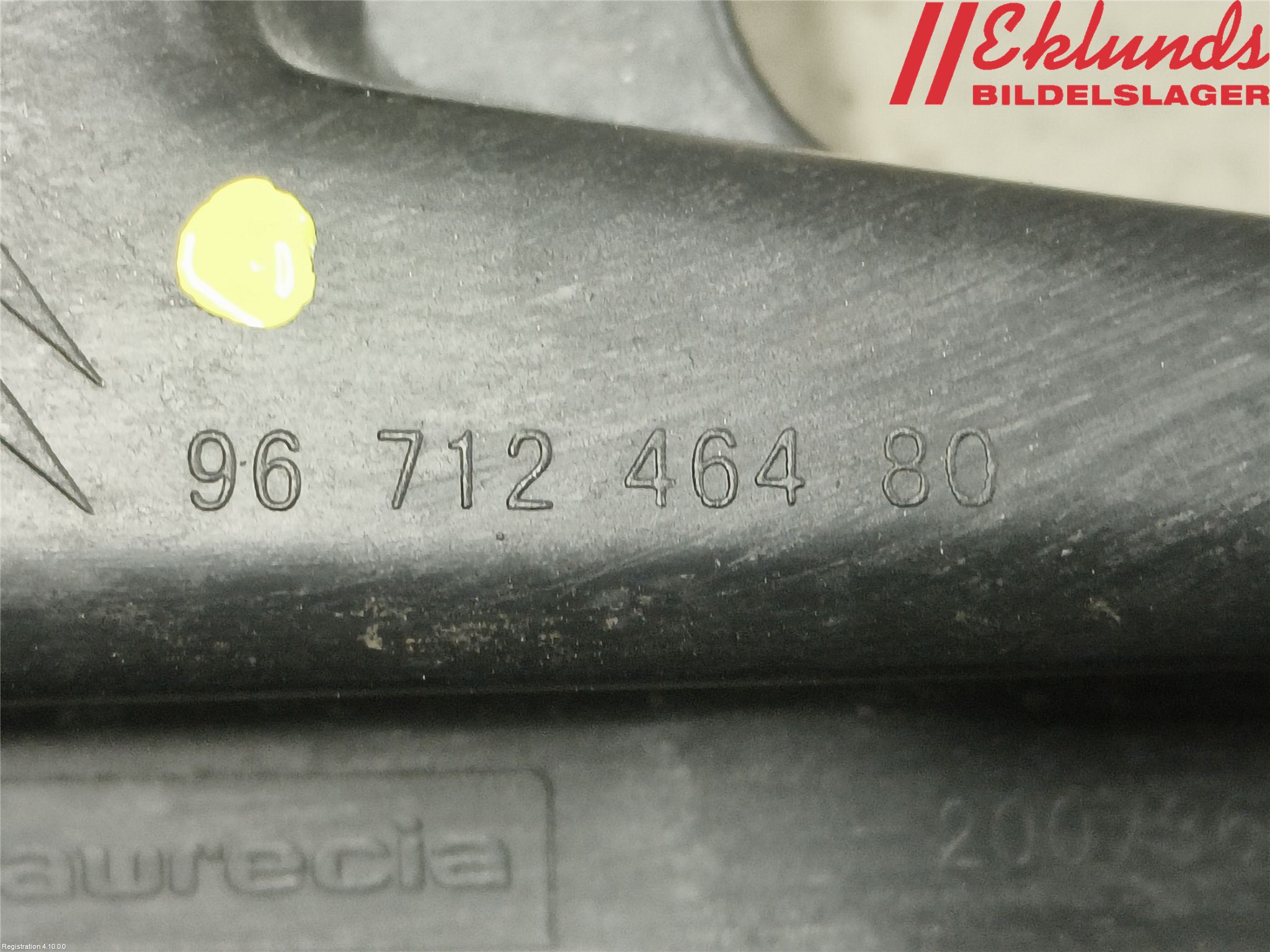 Citroen C4 II 11-18 Stötfångarfäste Bak Hö