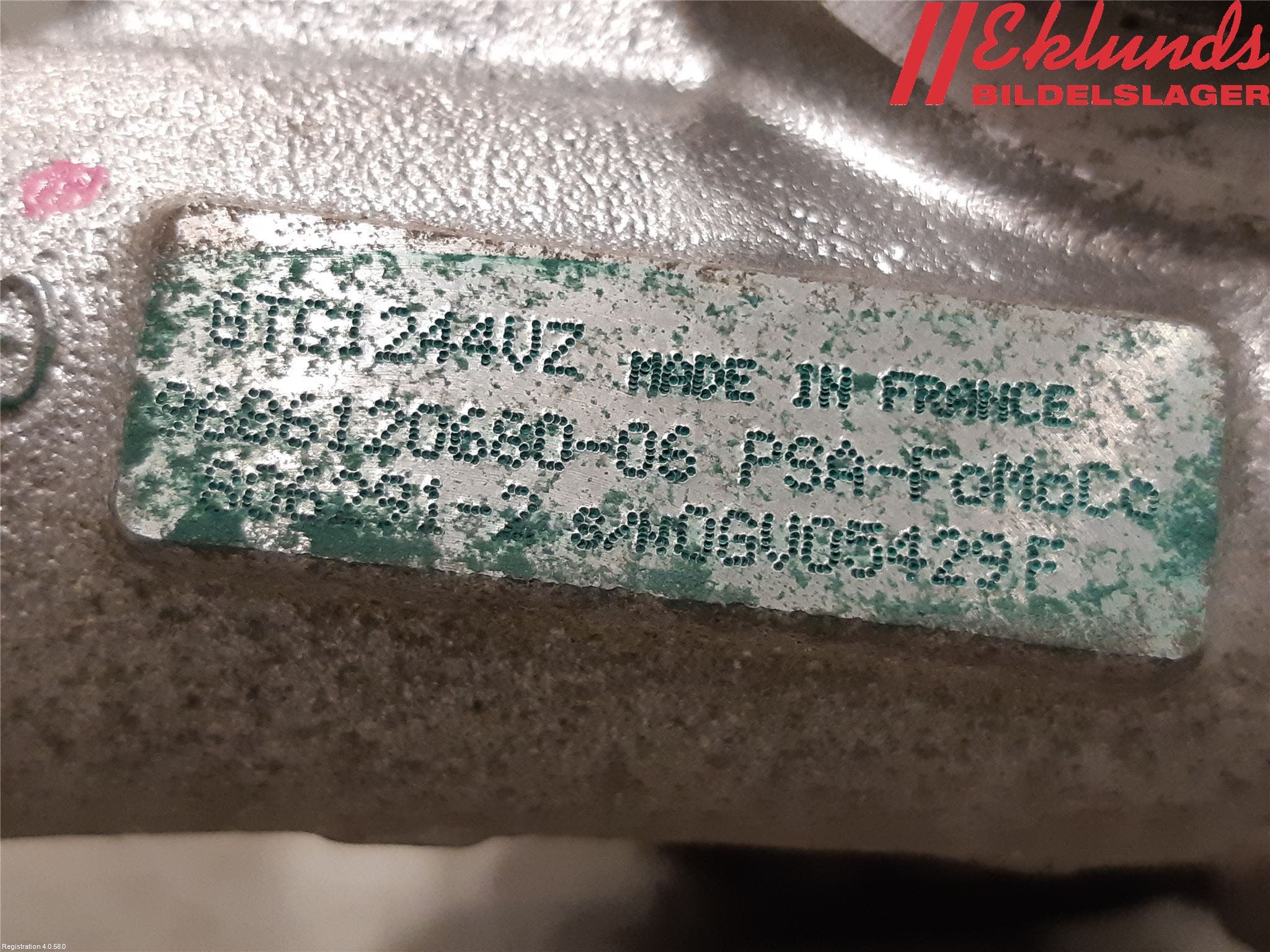 Citroen DS4 Turboaggregat