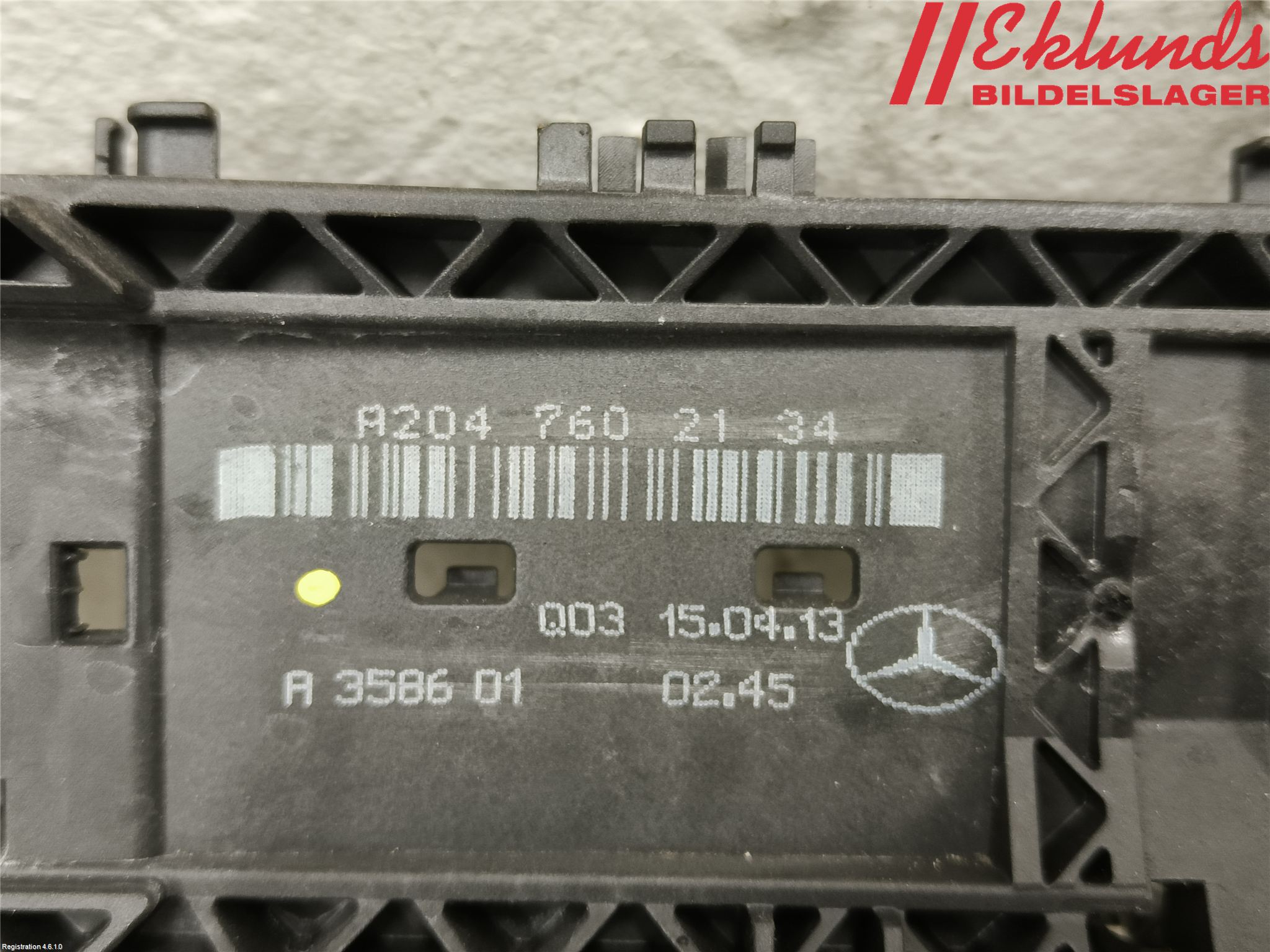 Mercedes-Benz MB E-KLASS (W212) 09-16 Dörrhandtag Yttre Vä