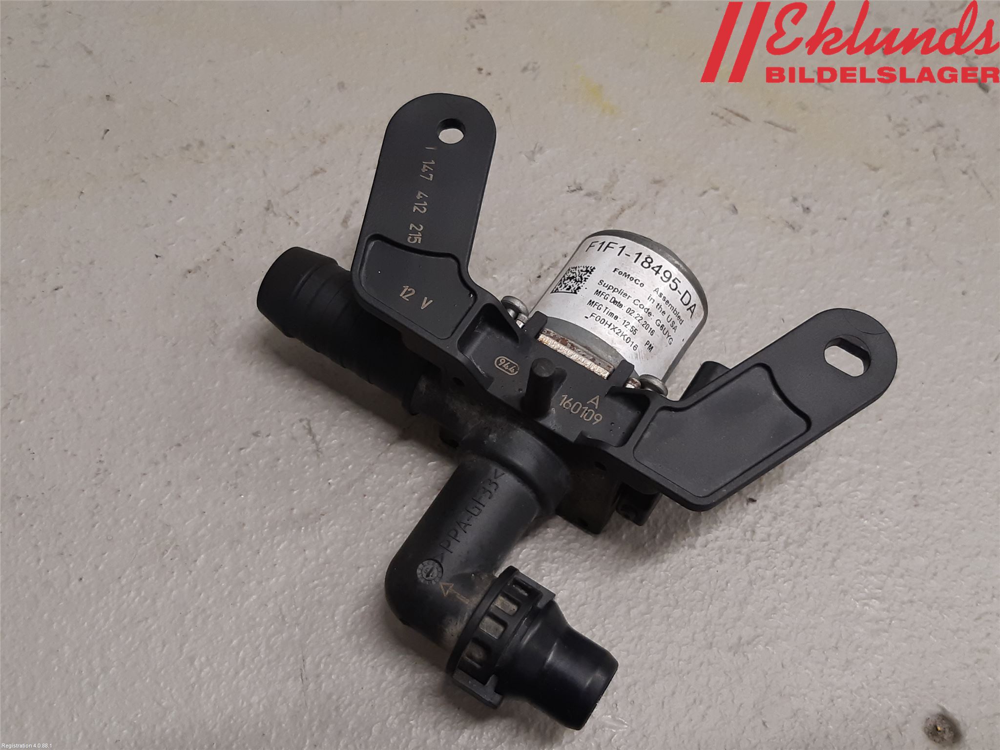 Ford FOCUS 15-18 Värmeventil