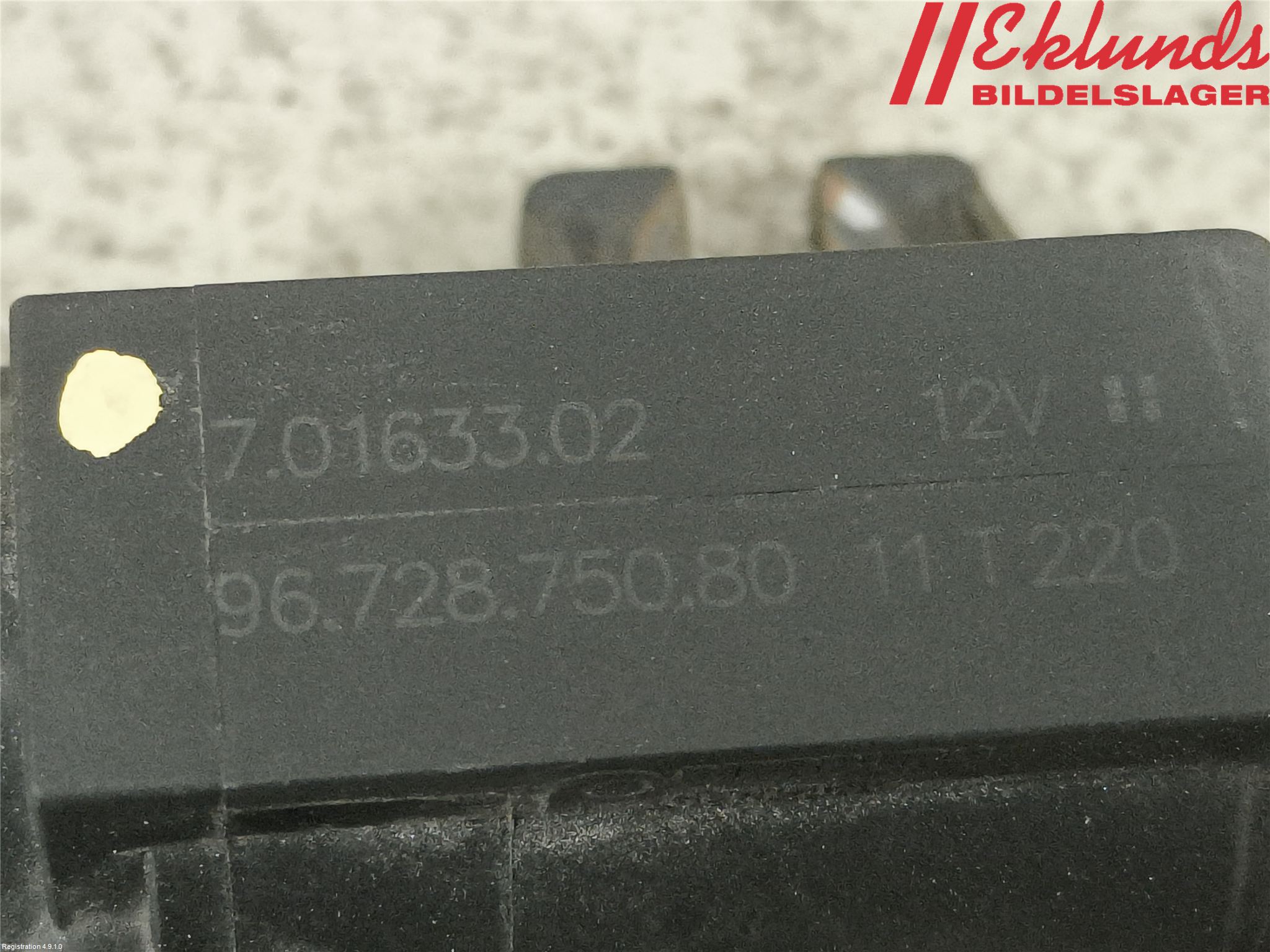 Volvo V70 08-13 Vakuumventil