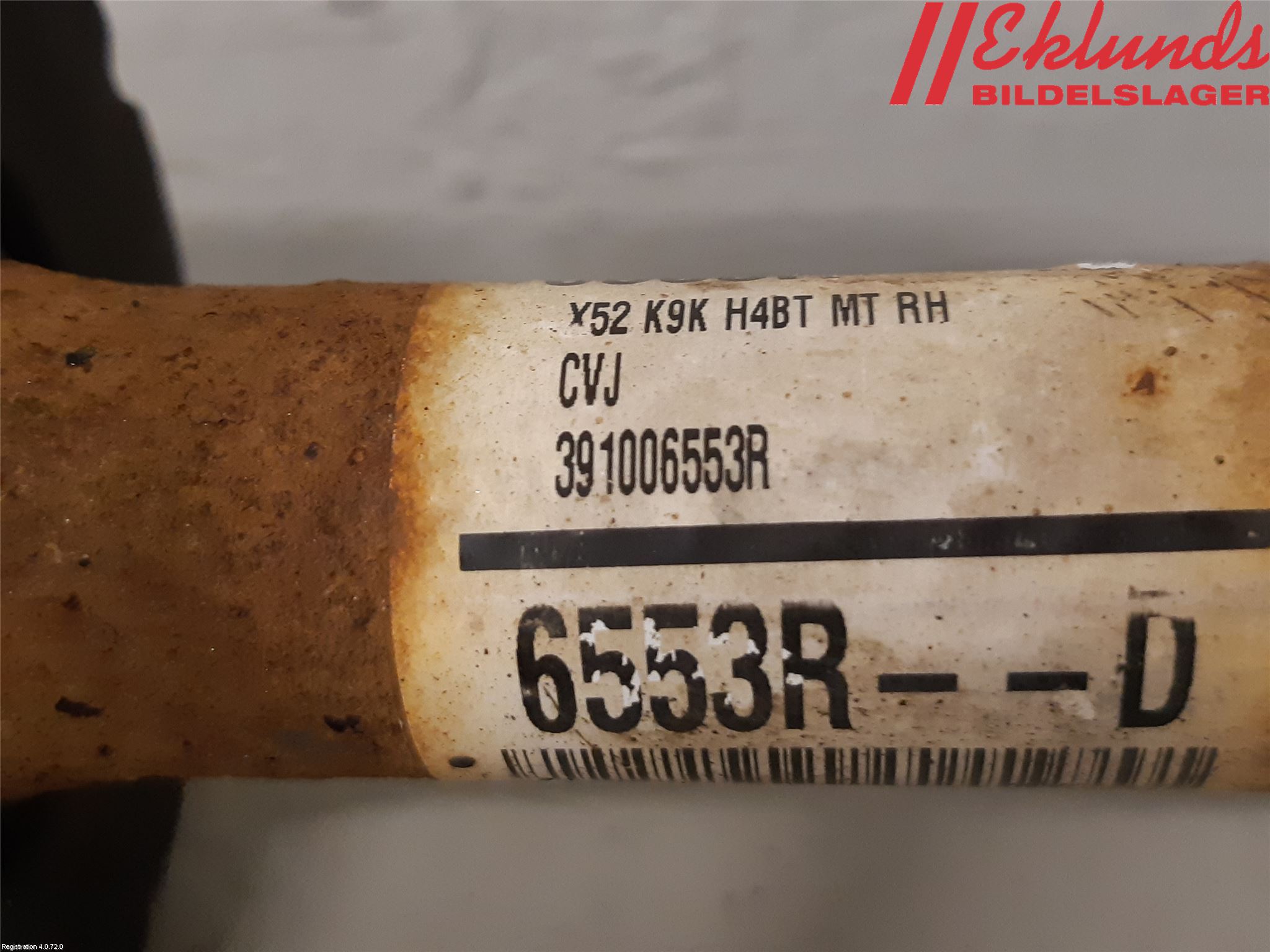 Dacia LOGAN MCV/STEPWAY Drivaxel Fram Höger