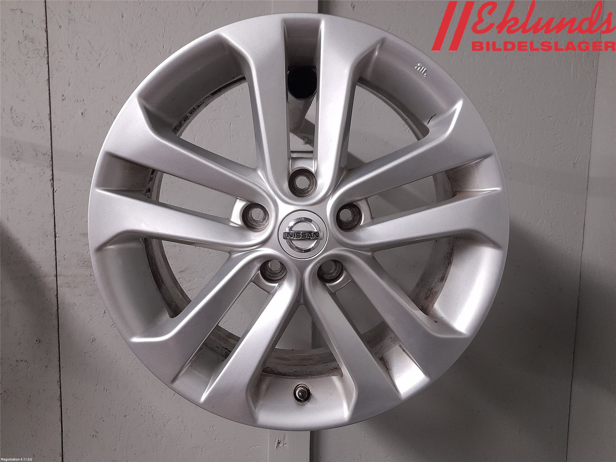 Nissan JUKE 14-19 Fälgsats Aluminium