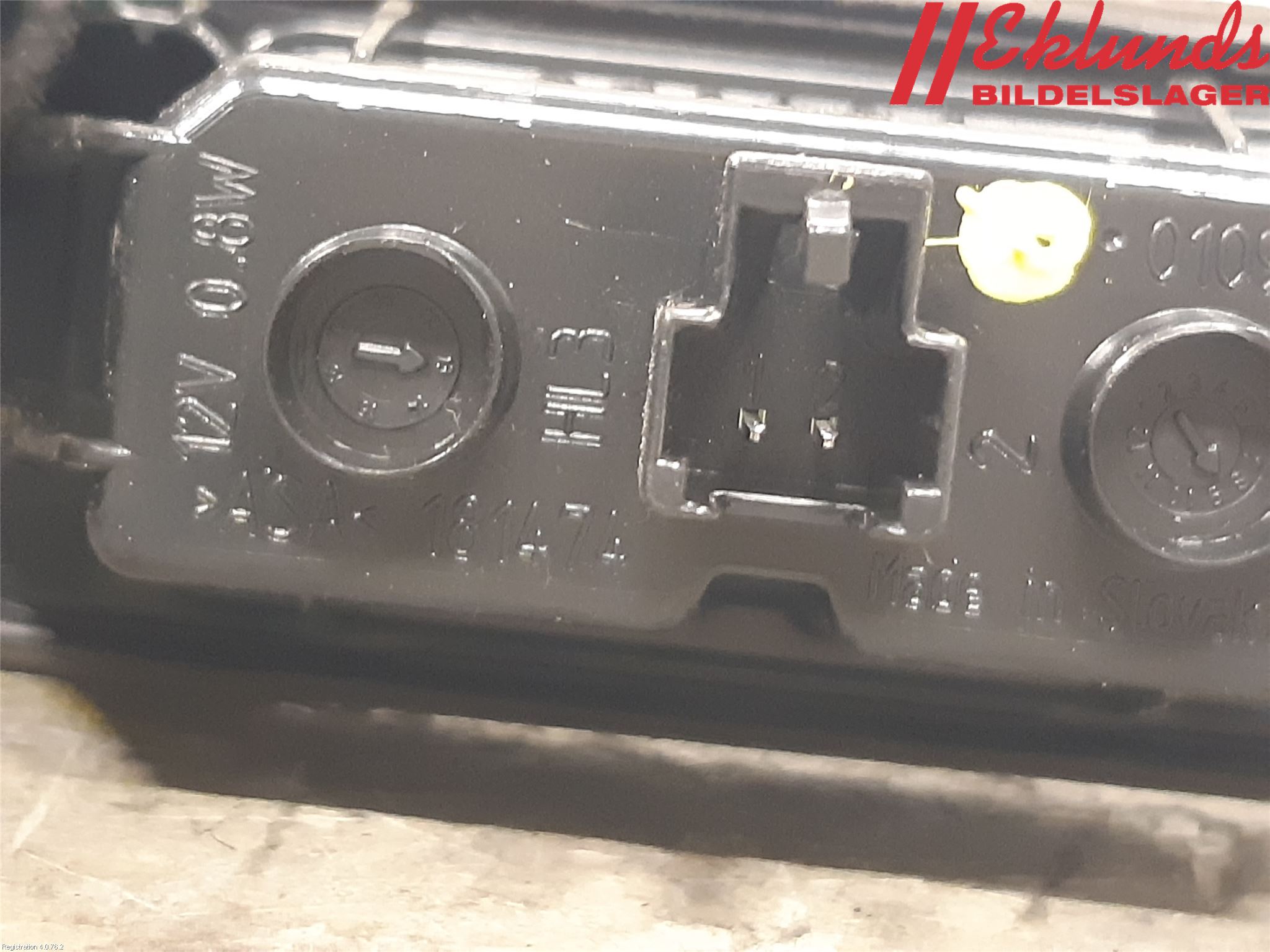 Audi A3/S3 8V 13-20 Skylt Belysning