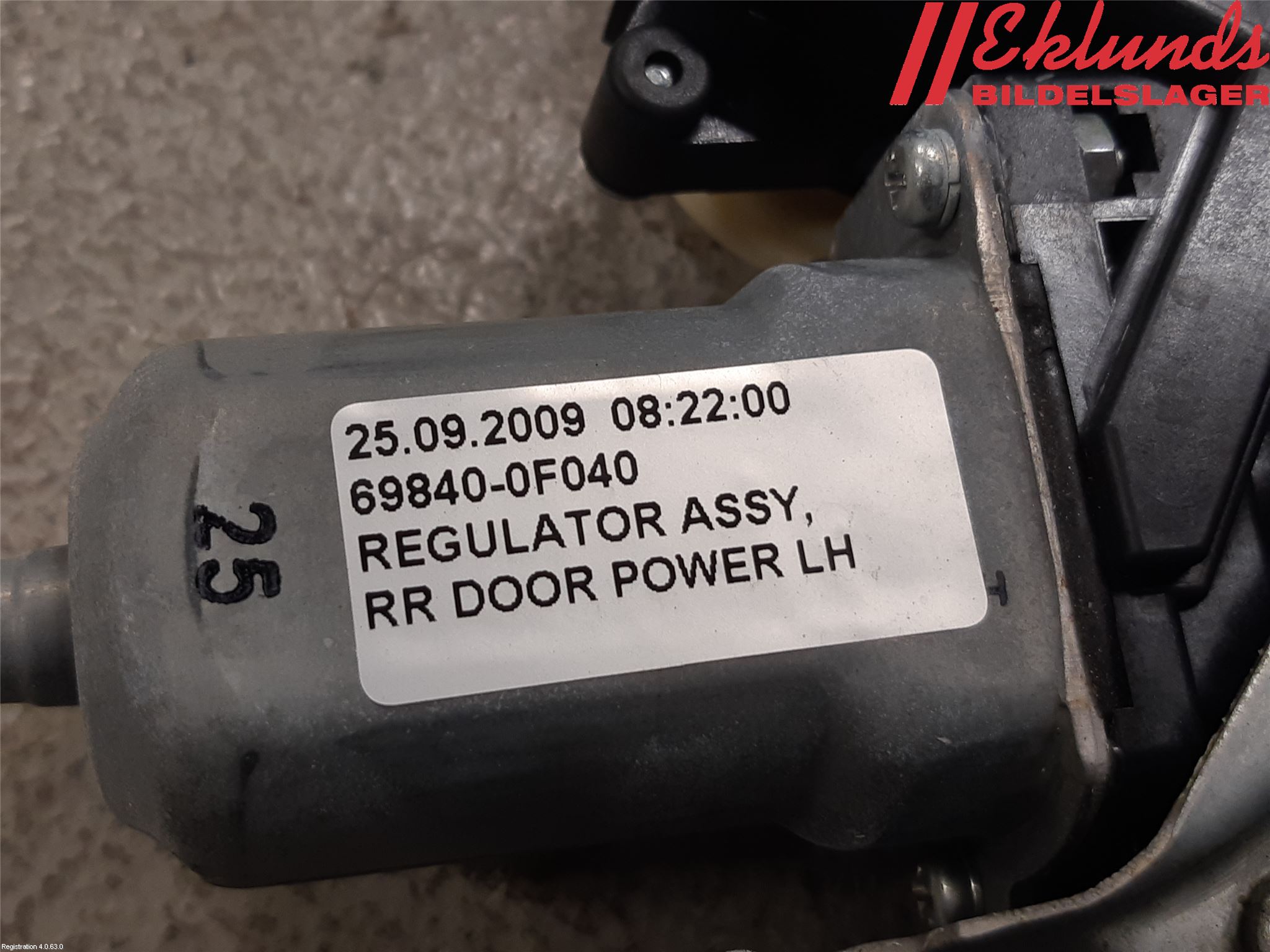 Toyota VERSO 09-18 Fönsterhiss El Kompl