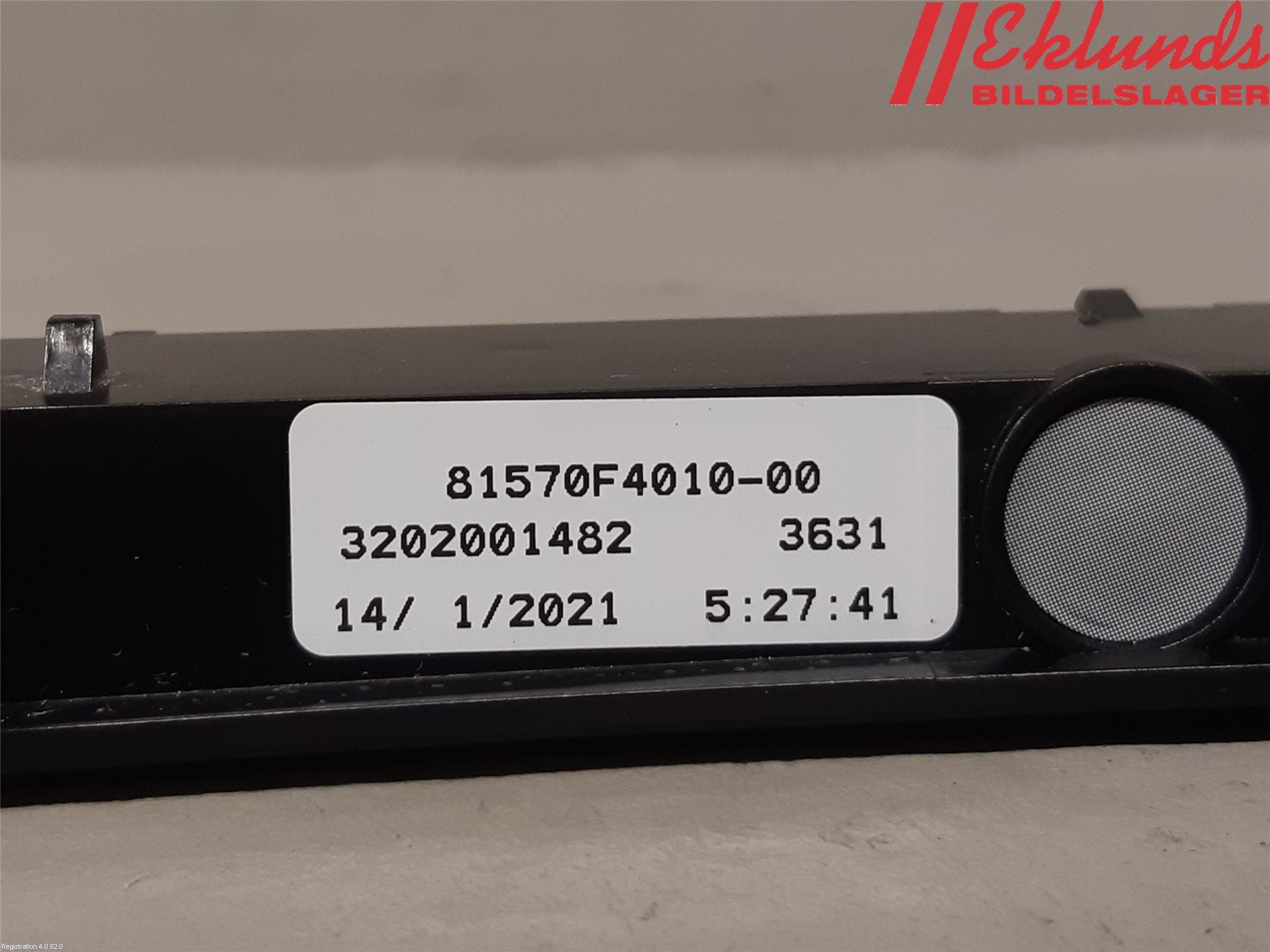 Toyota C-HR 16-23 Bromsljus Bakruta