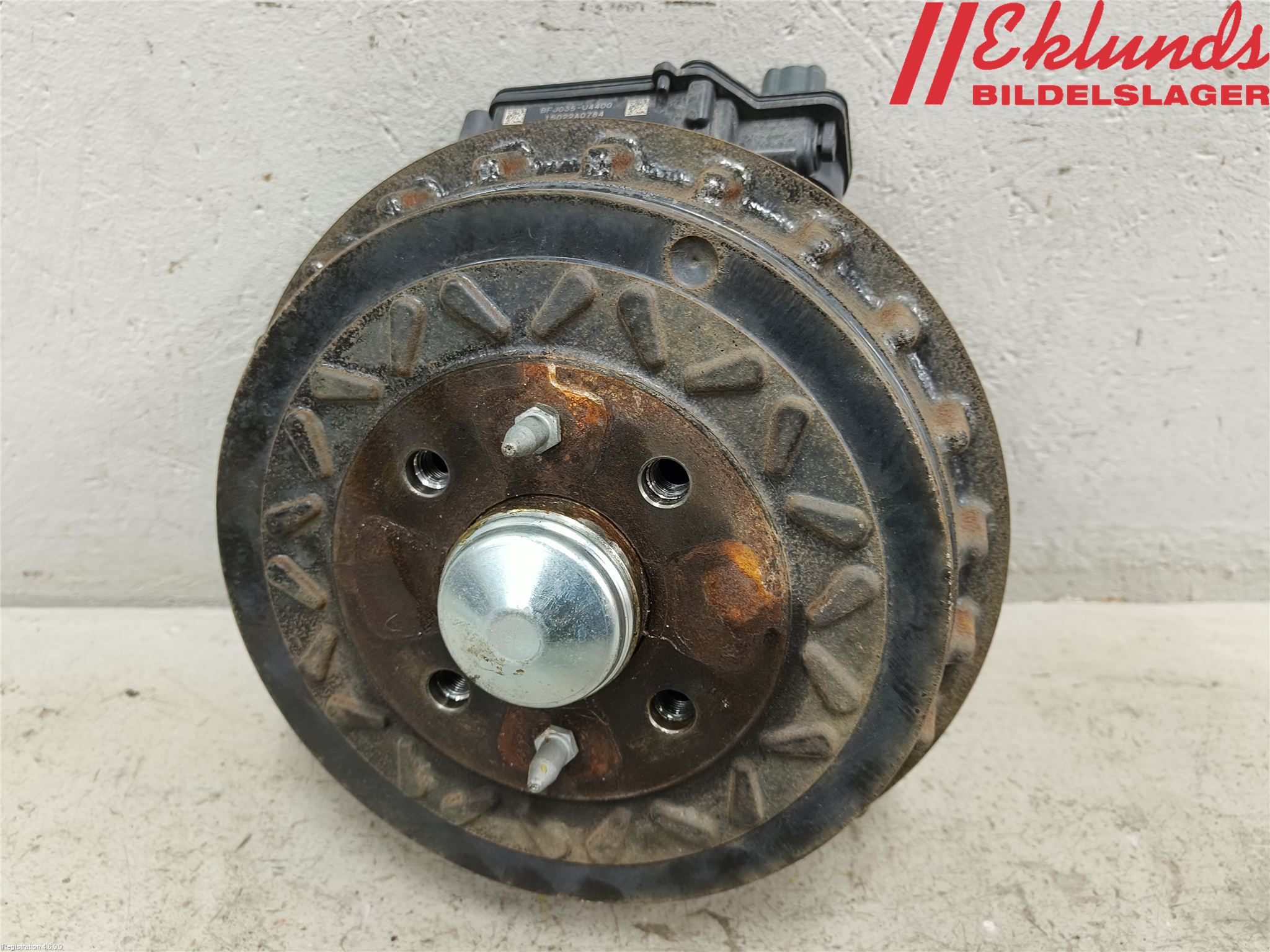 Fiat 500e 20- Bromstrumma Bak