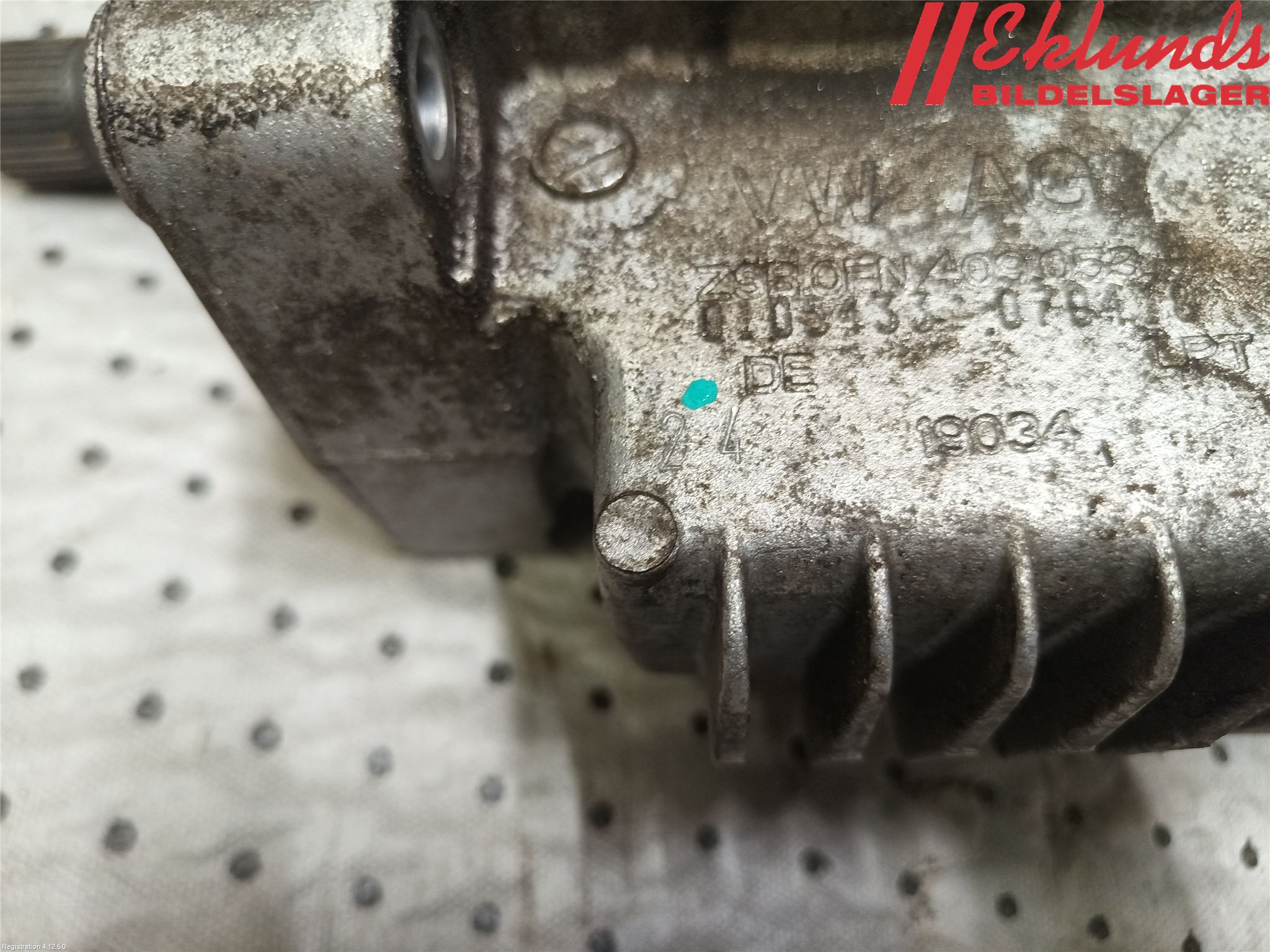 Volkswagen VW PASSAT 15-19 Växel Fördelningslåda