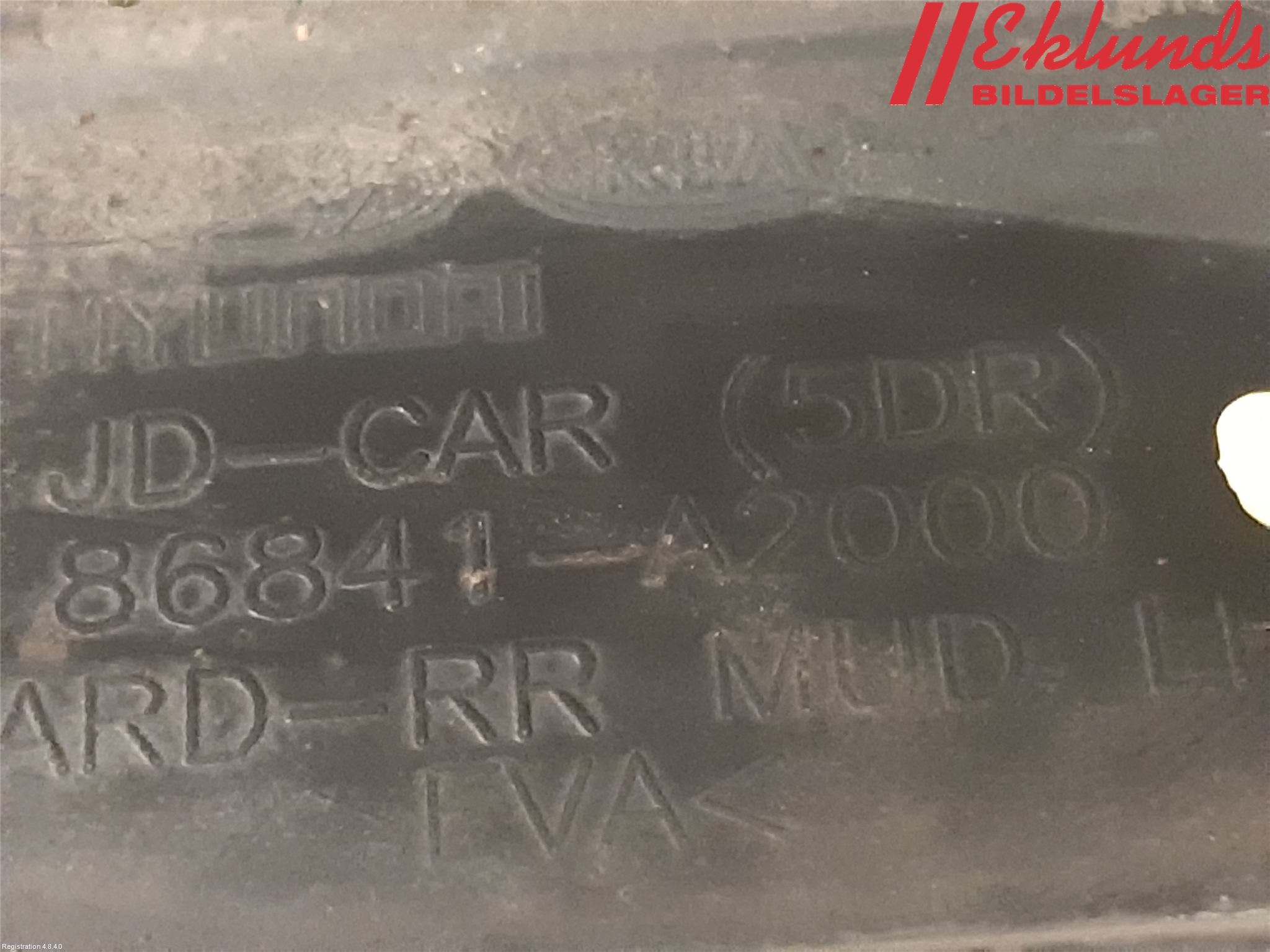 Kia CEED 12-18 Stänkskydd