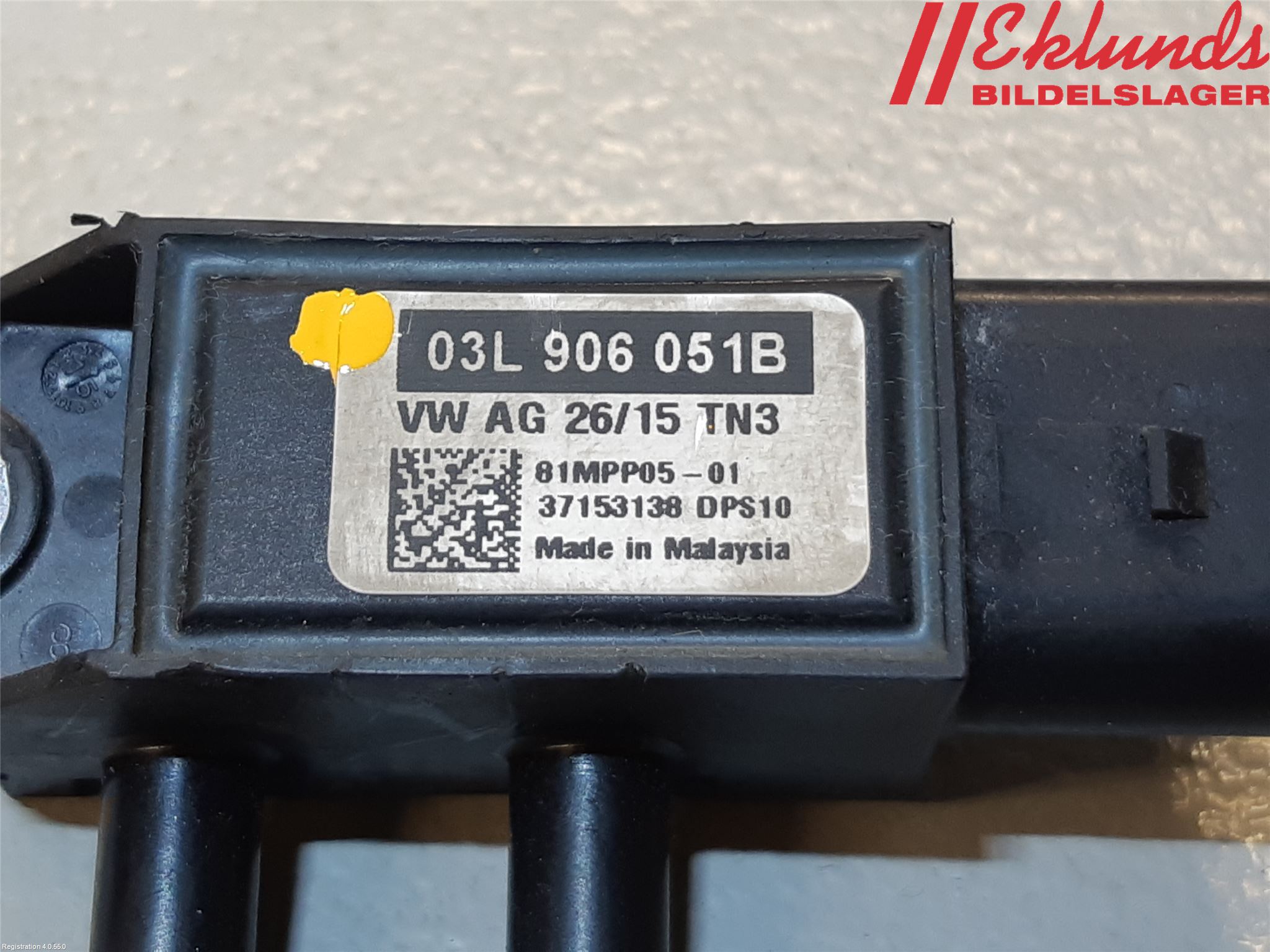 Audi A6/S6 4G 11-18 Givare Temp-Tryck Avgas