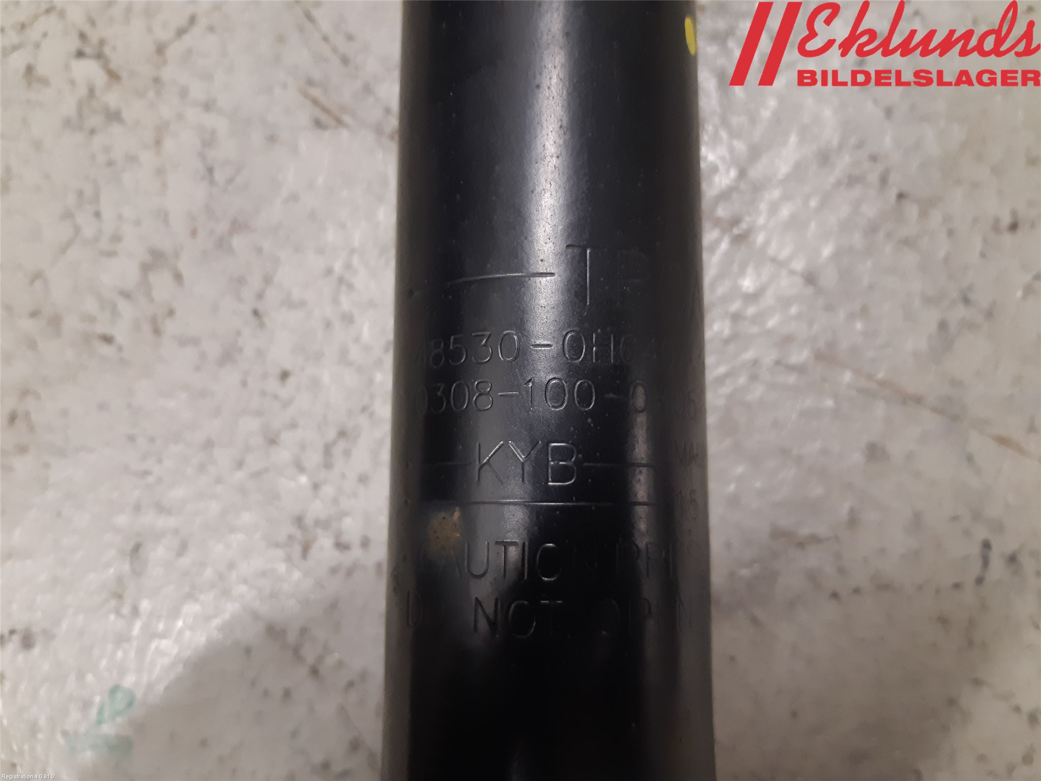 Citroen C1 14-22 Stötdämpare Bak