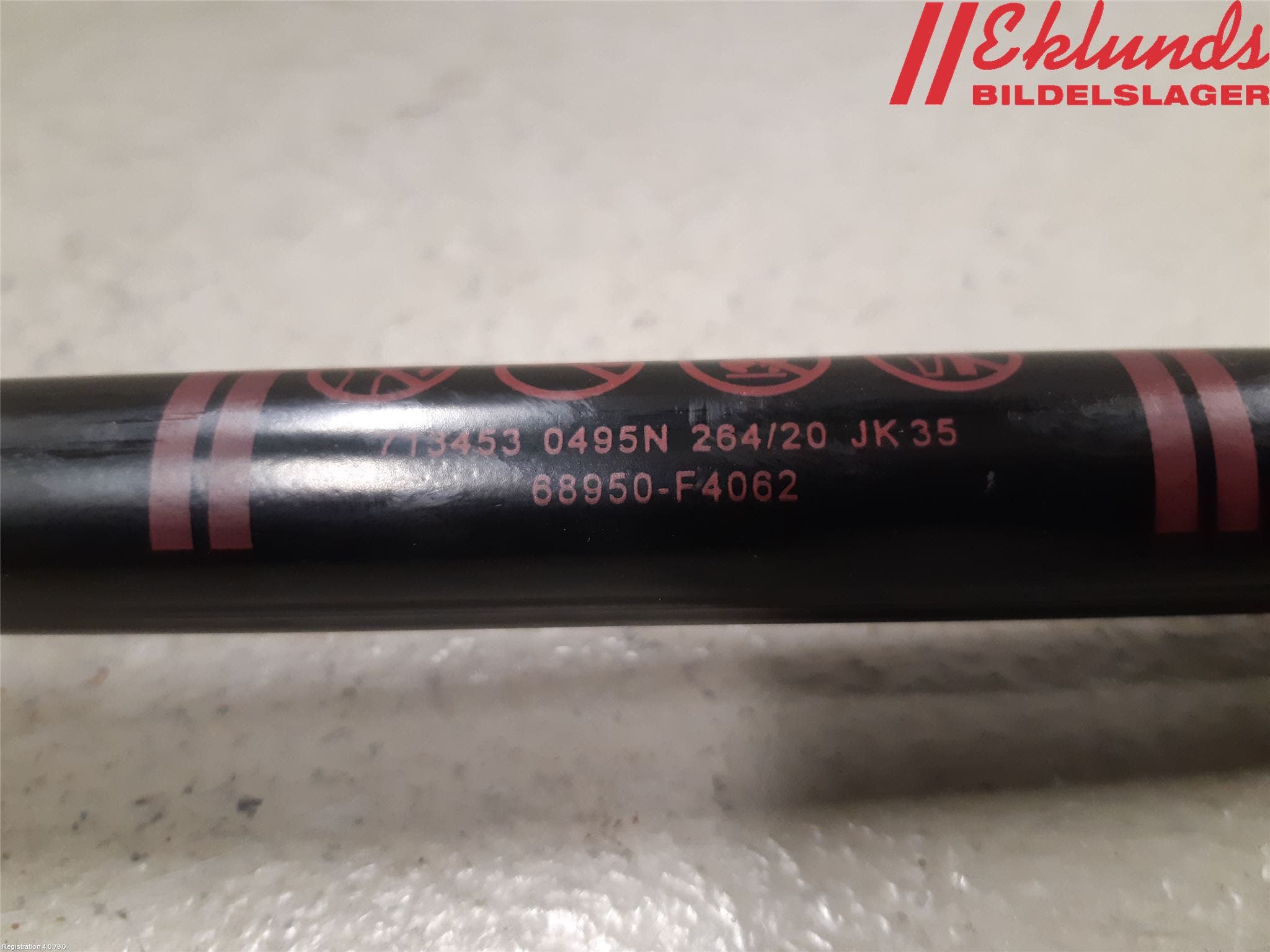 Toyota C-HR 16-23 Gasfjäder Baklucka