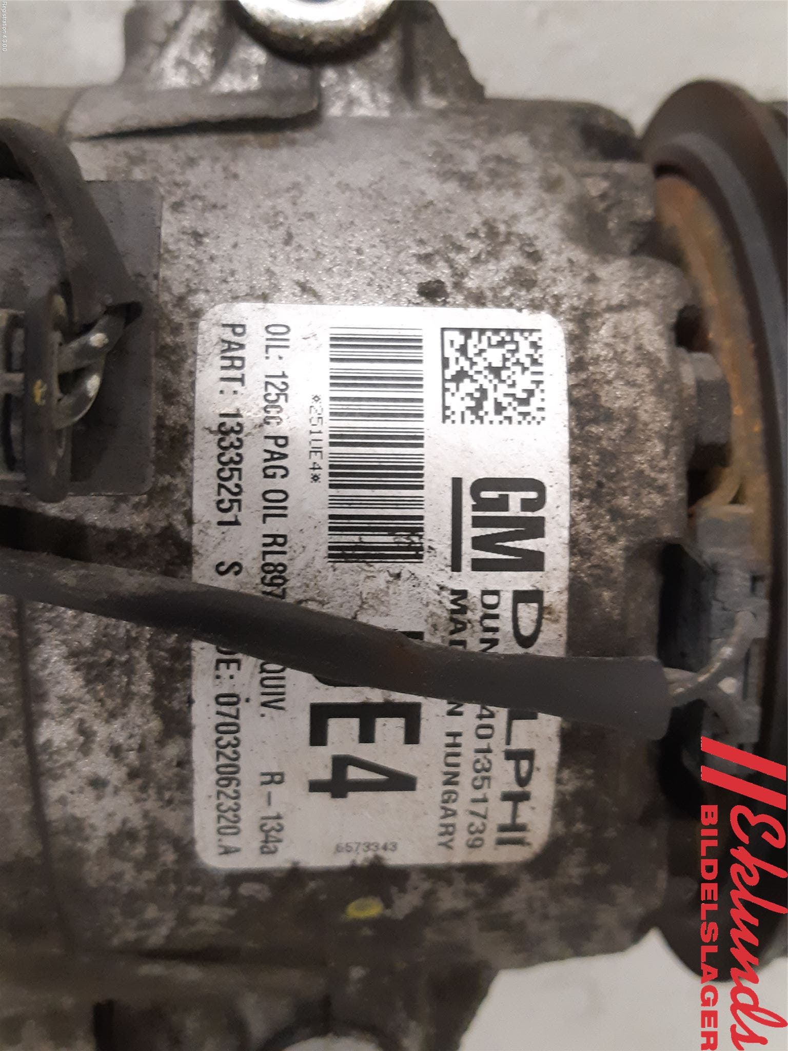 Opel ASTRA J 10-15 Ac Kompressor