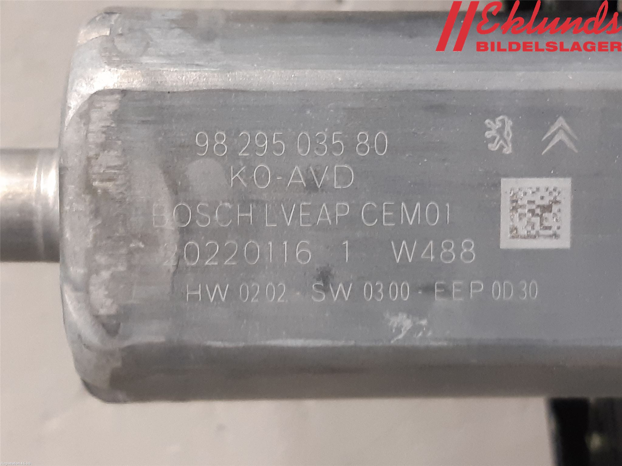 Citroen JUMPY/E-JUMPY 16- Fönsterhiss El Kompl