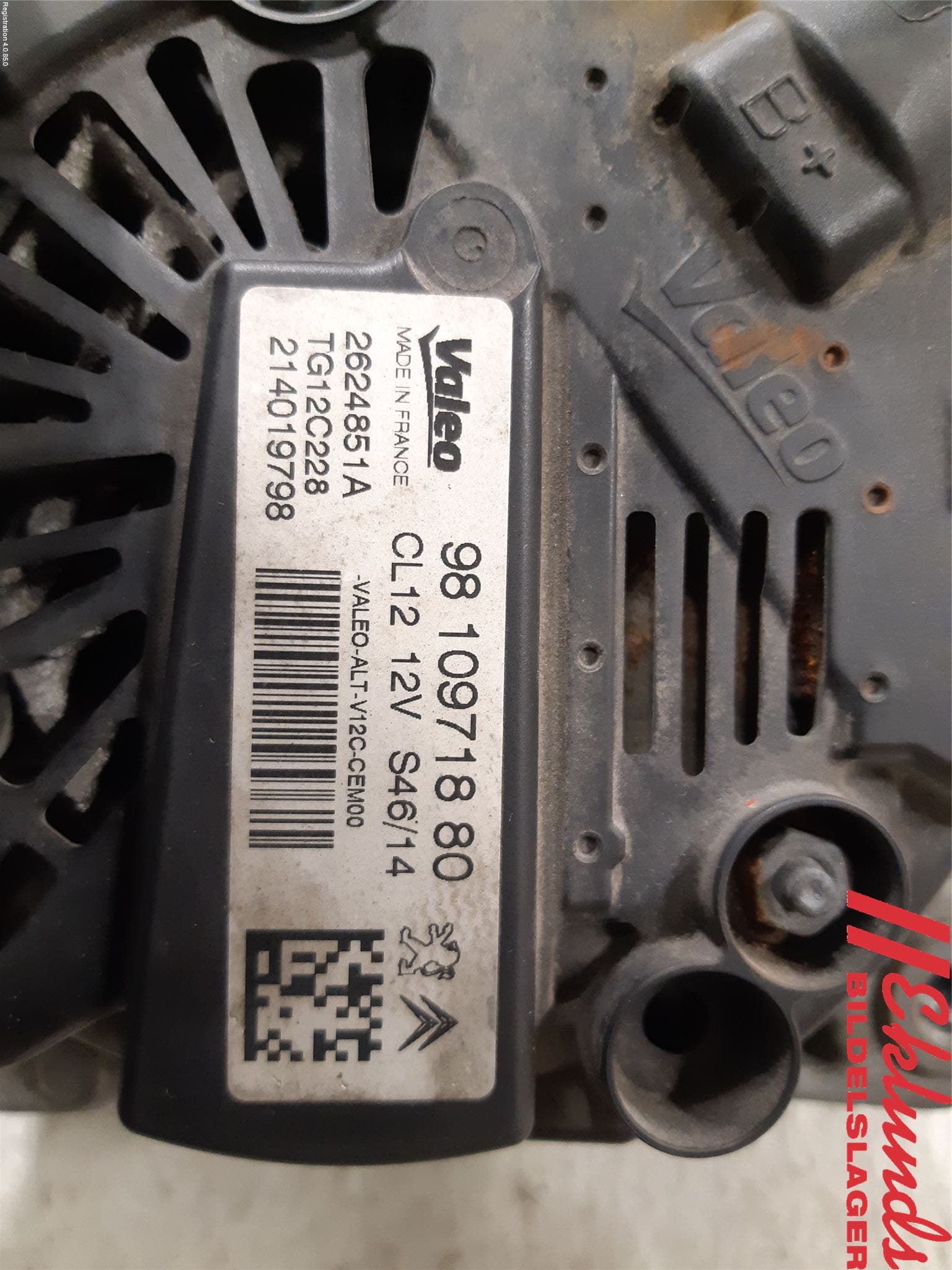 Citroen C4 CACTUS 14-20 Generator