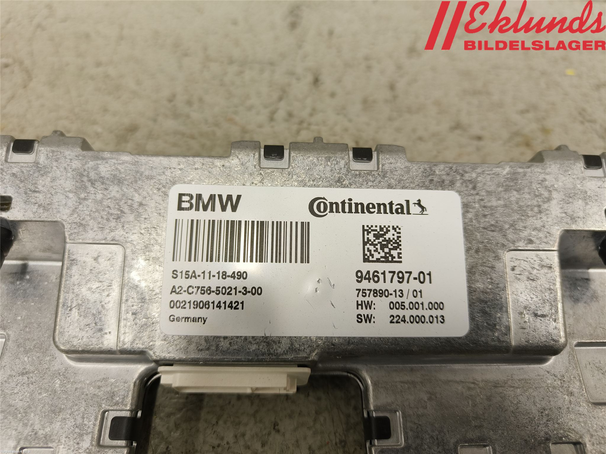 BMW 5 G30/G31/F90 17-23 Parkeringshjälp Kamera