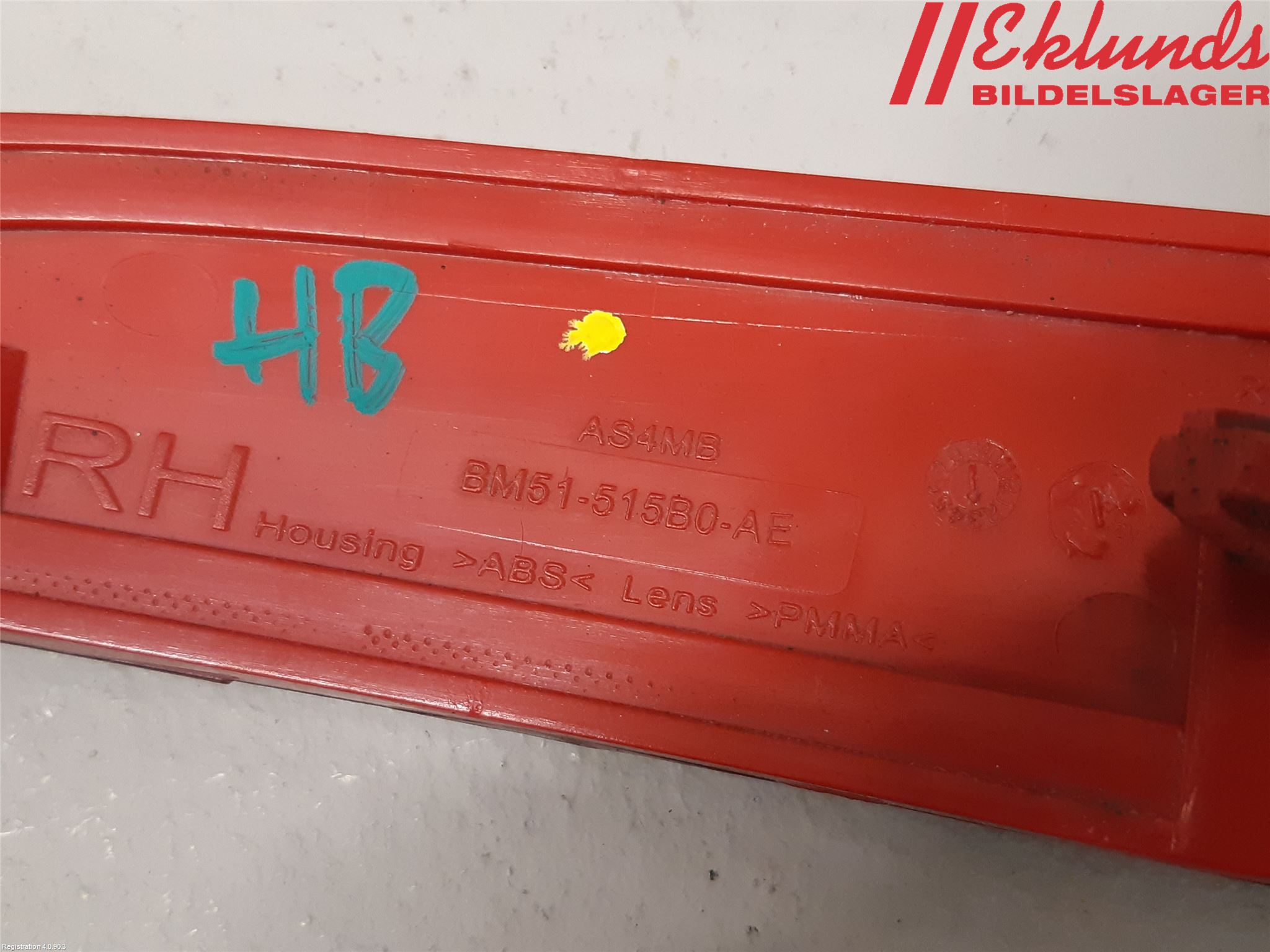 Ford FOCUS 11-14 Dimljus/Reflex Bak