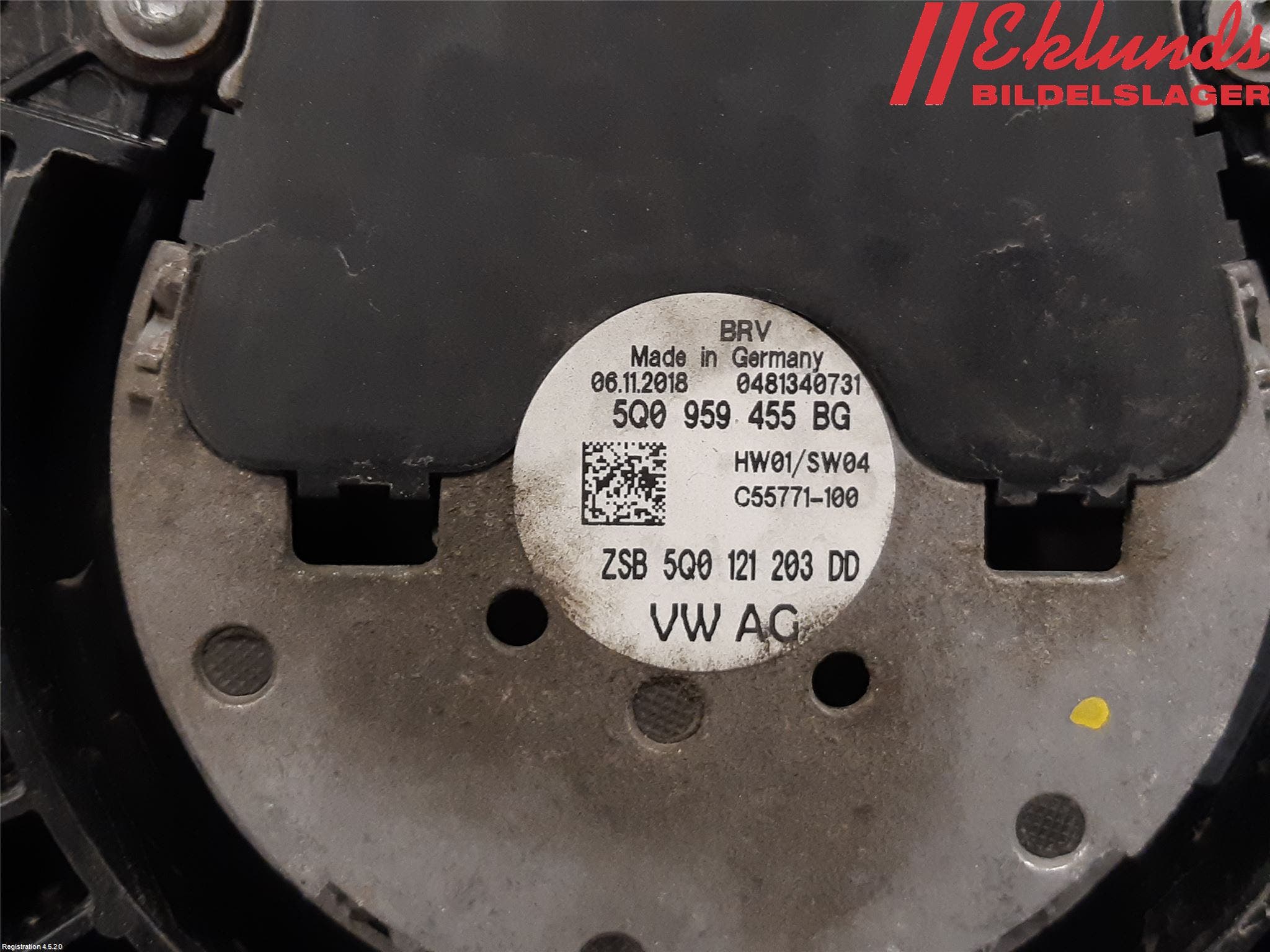 Volkswagen VW GOLF / E-GOLF VII 13-20 Kylfläkt El