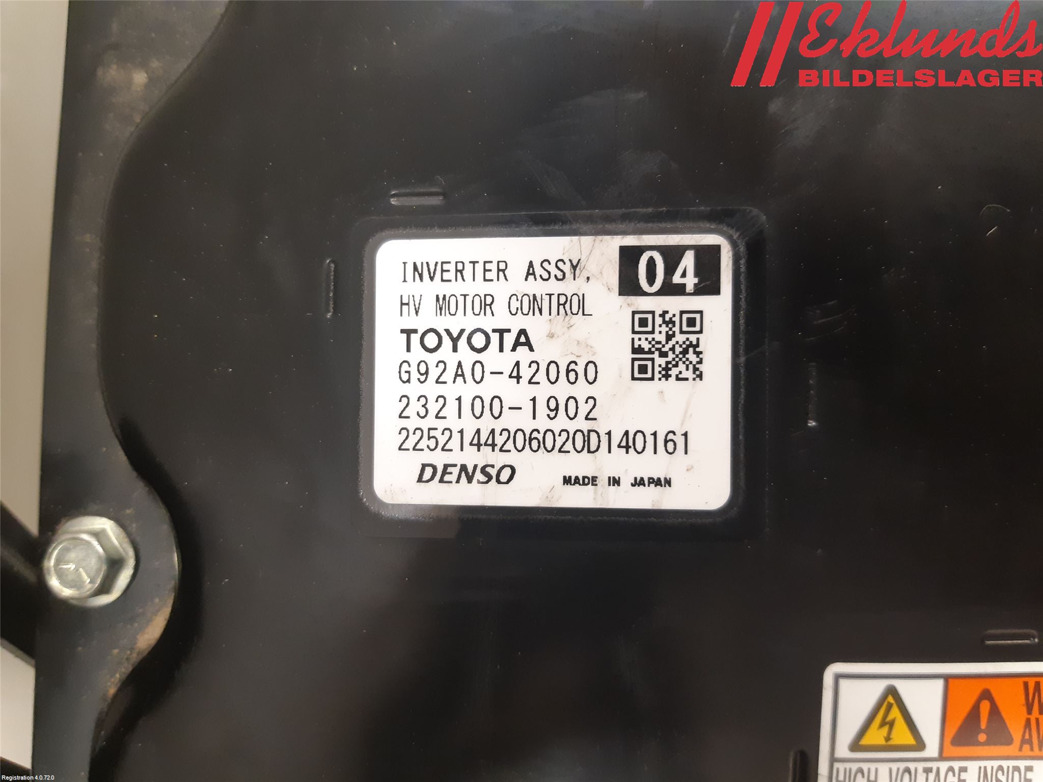Toyota RAV4 19- Inverter Hybrid