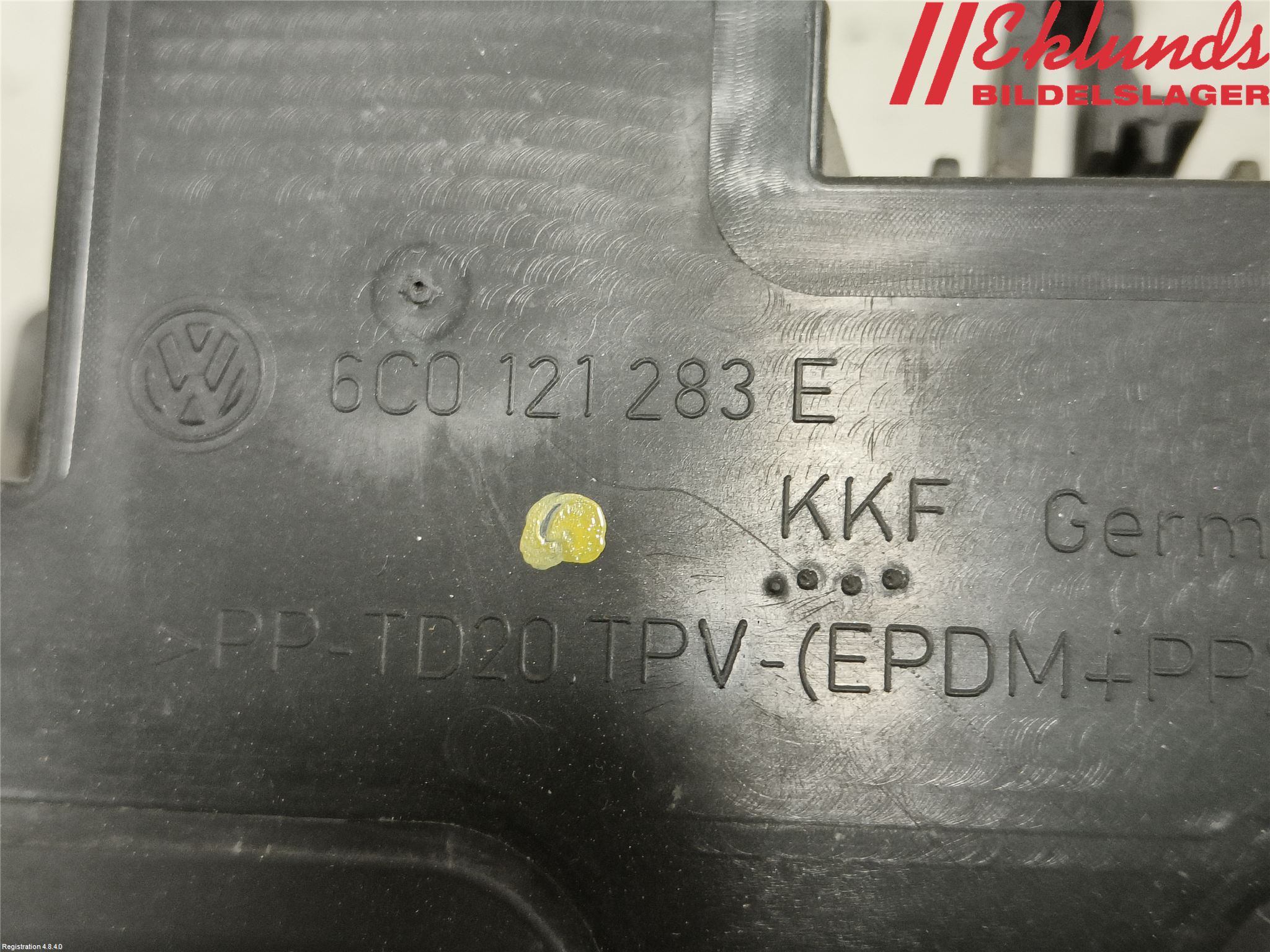 Volkswagen VW POLO 10-17 Deflektor Plåt-Plast Kylning