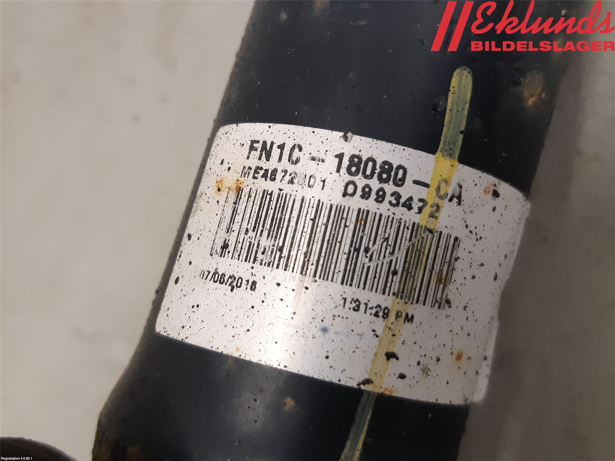 Ford ECOSPORT 17- Stötdämpare Bak