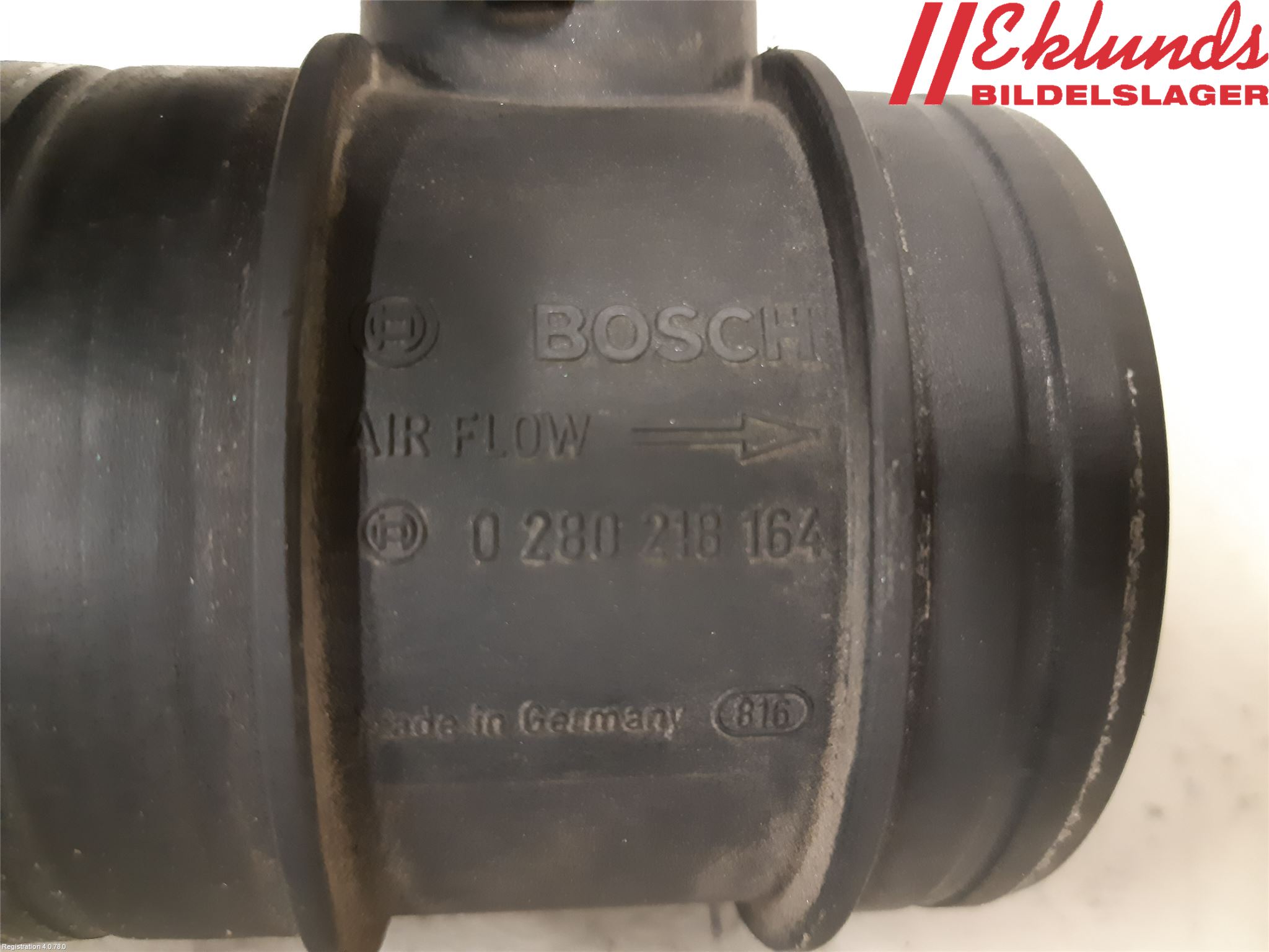 Alfa 159 Injluftmassamätare