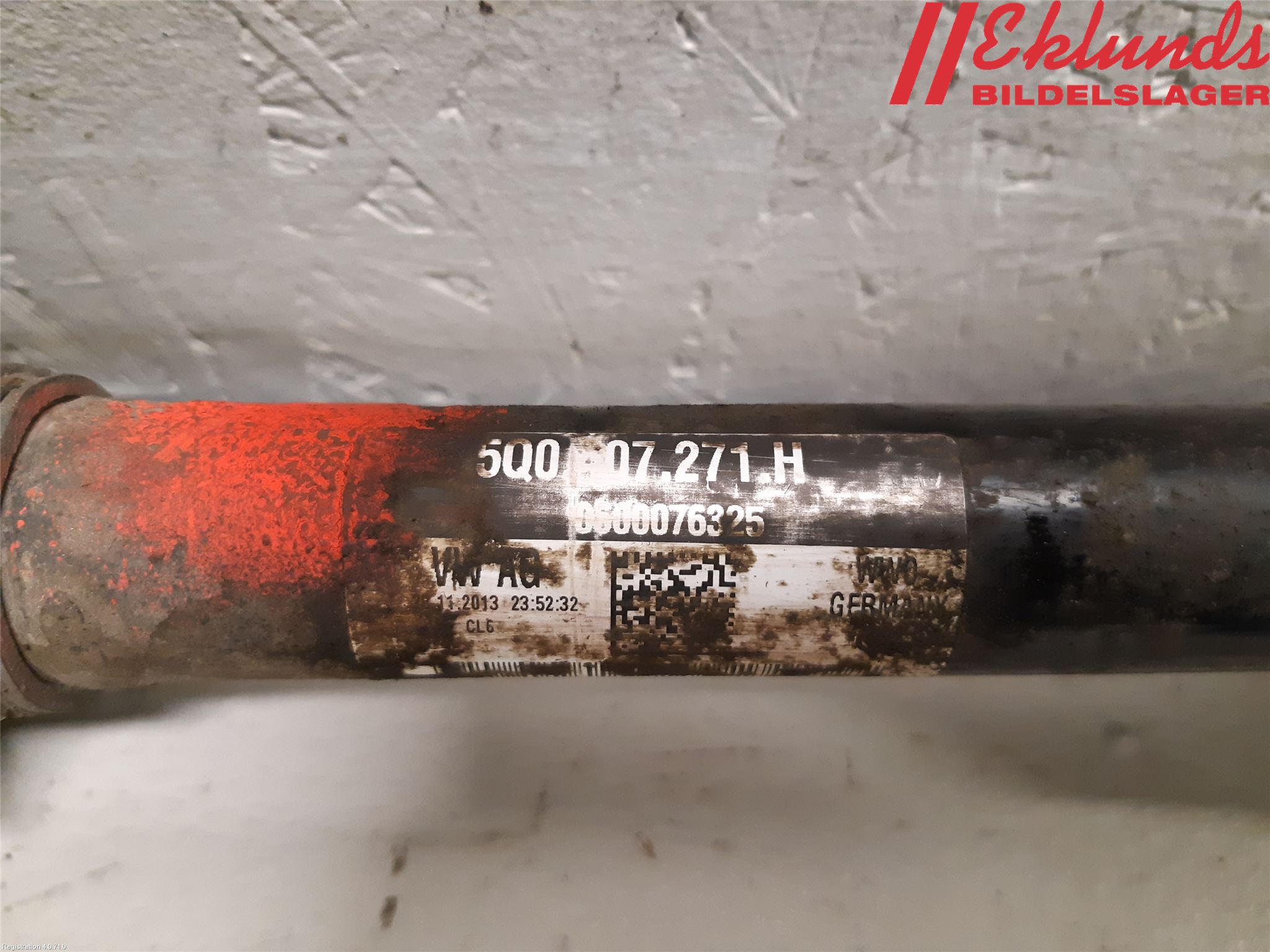 Audi A3/S3 8V 13-20 Drivaxel Fram Vänster