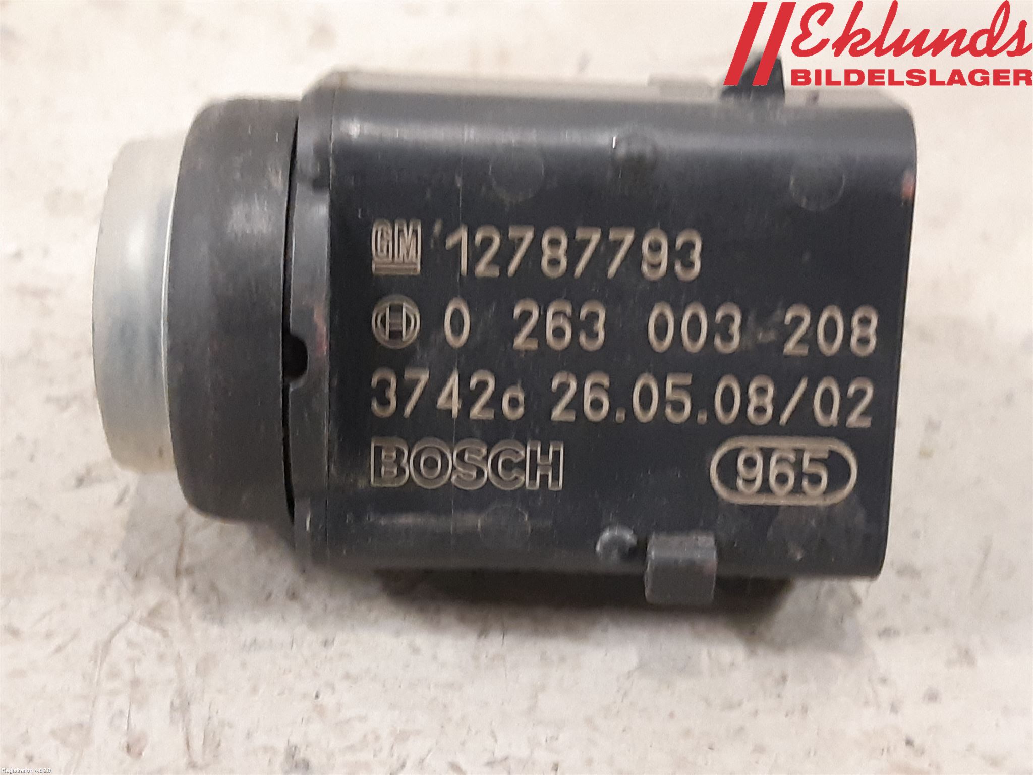 Saab 9-3 VER2/VER3 08-15 Parkeringshjälp Backsensor