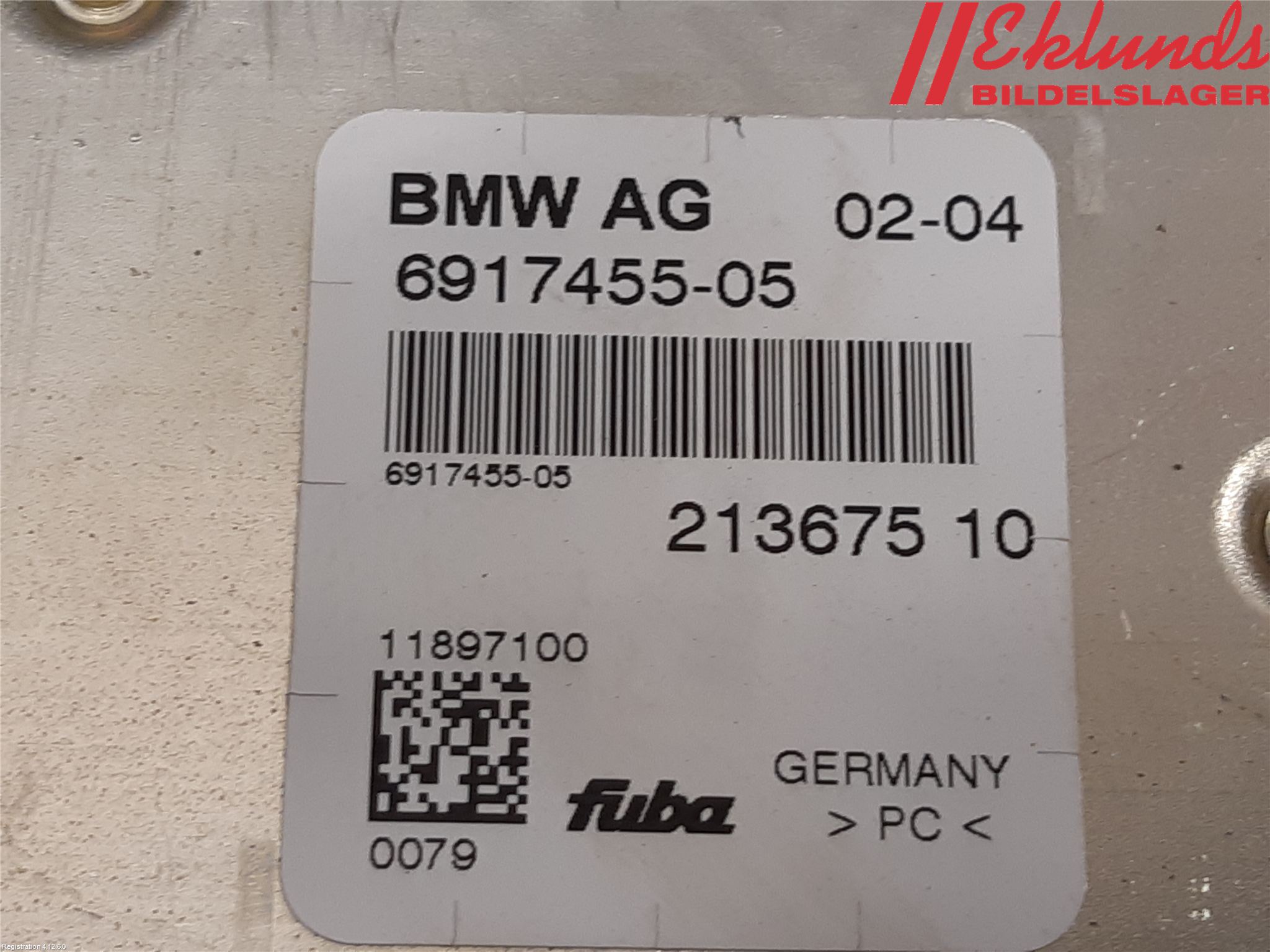 BMW 6 E63/64    02-10 Antenn
