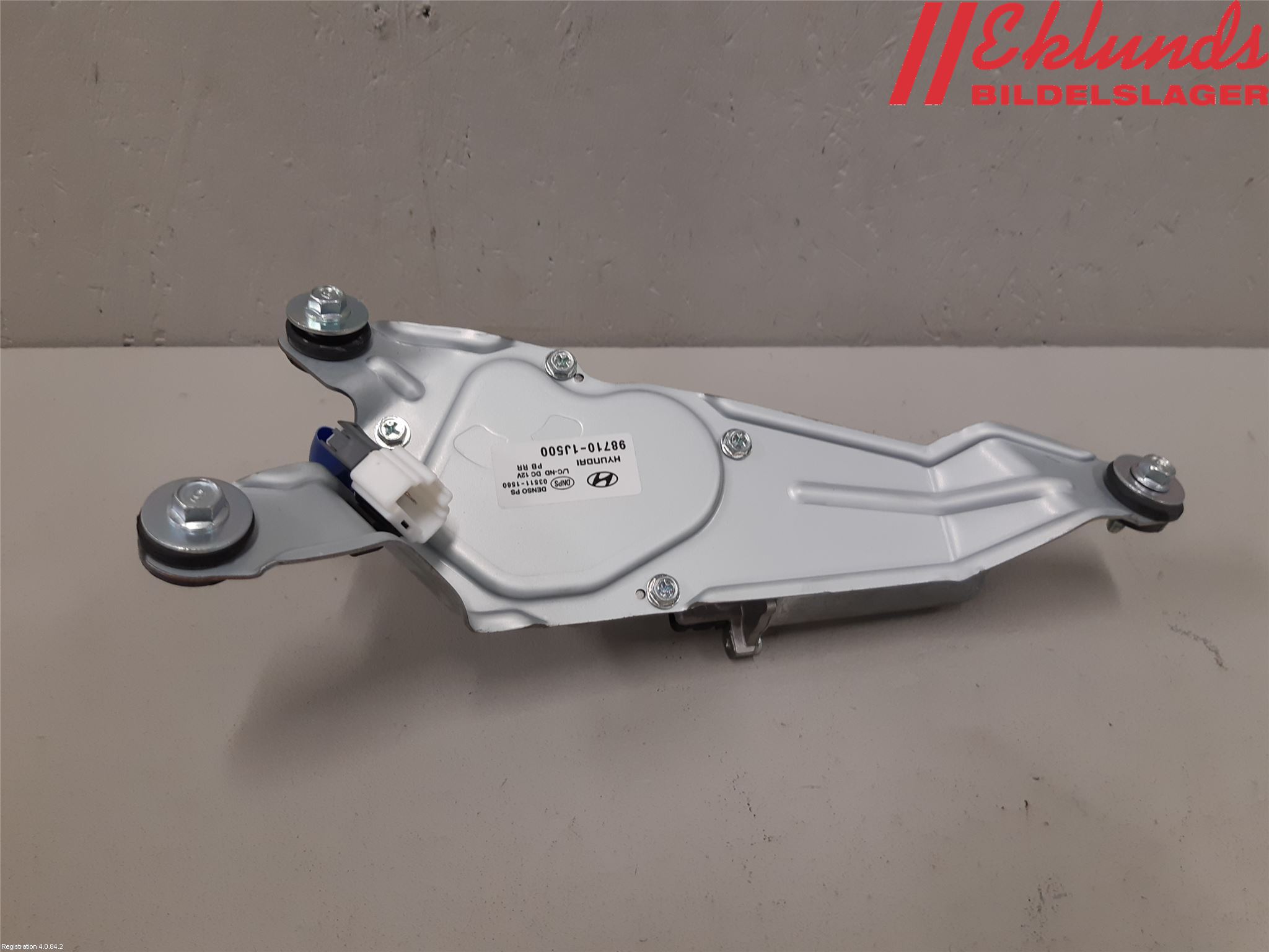 Hyundai i20 PB 09-14 Torkarmotor Baklucka