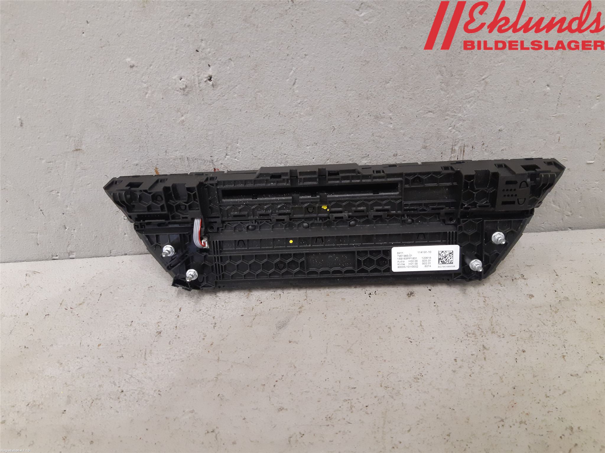 BMW X3 G01 18- Ac Styrenhet Ac Manöveren