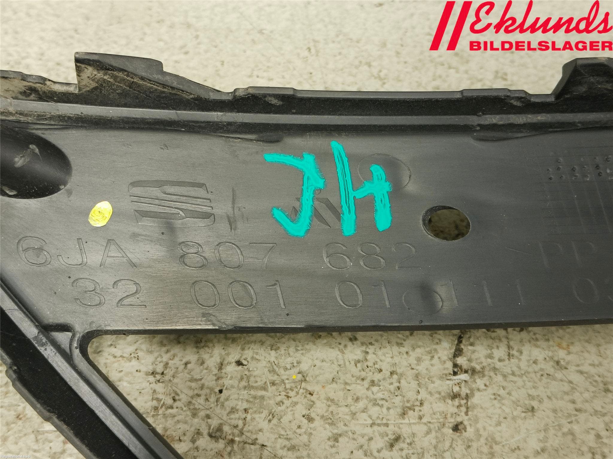 Seat TOLEDO 12-19 Dimljussarg Fram