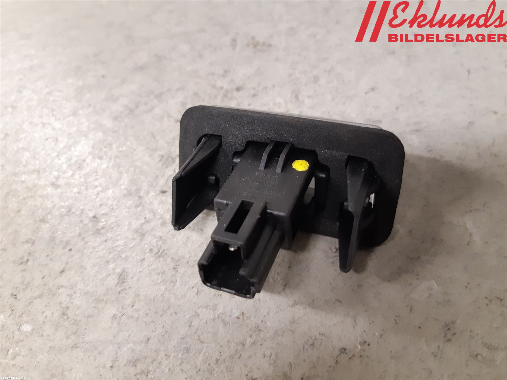 Toyota COROLLA 19- Skylt Belysning